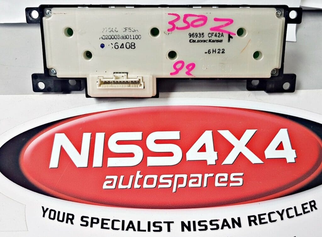 GENUINE NISSAN 350Z S2 HEATER CONTROL PANEL , SUITS 2007 - 2008