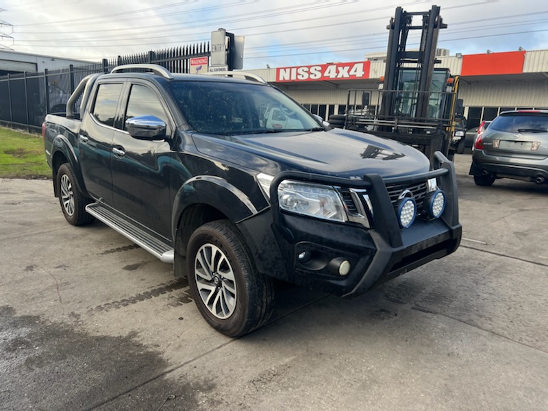 NISSAN NAVARA D23 NP300 ST-X BLACK  2018 WRECKING