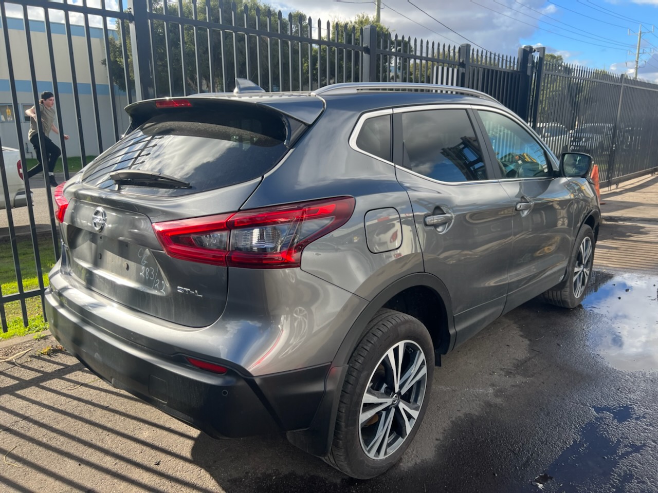 NISSAN QASHQAI J11 ST-L GREY 2018 WRECKING