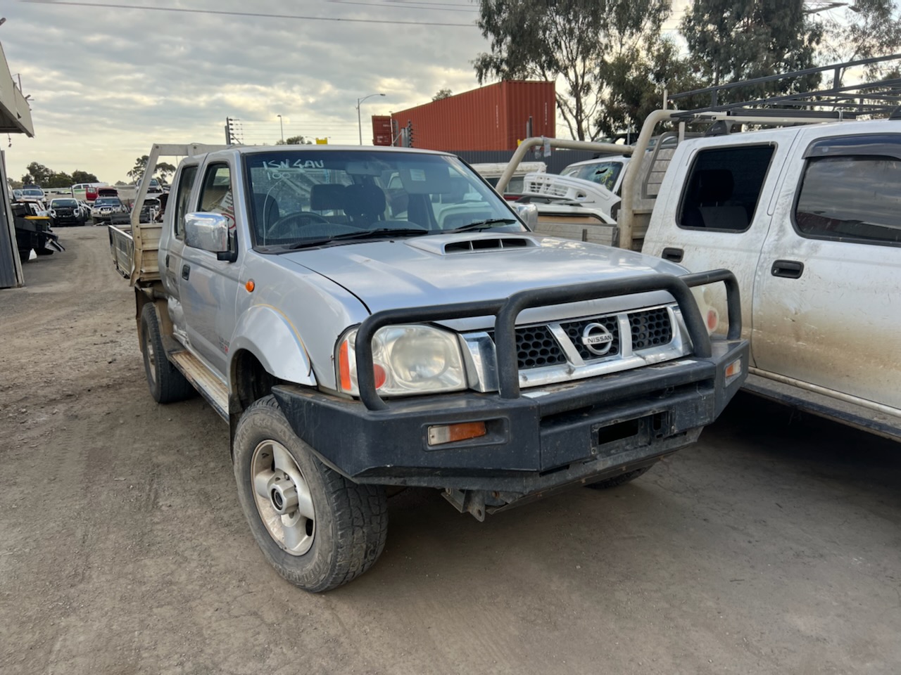 NISSAN NAVARA D22 ST-R YD25 DUALCAB 4X4 2013 SILVER WRECKING