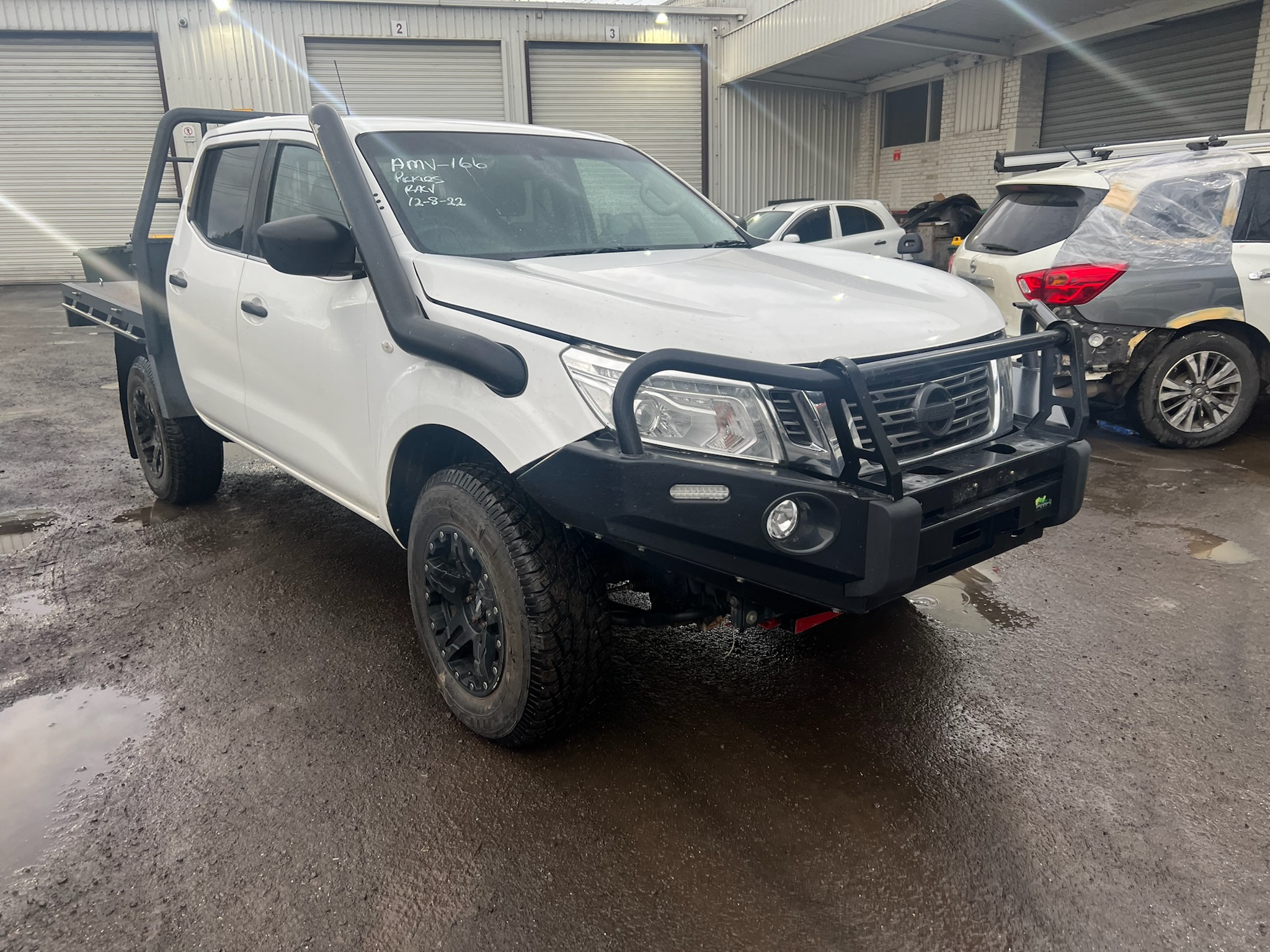 NISSAN NAVARA D23 NP300 DIESEL MANUAL BULLBAR EXHAUST SNROKEL 2017 WRECKING