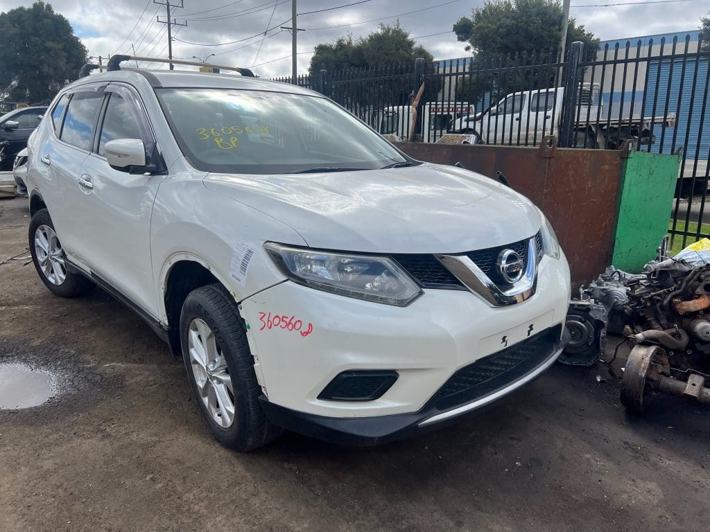 Nissan X Trail T St Qr Petrol Wd Auto White Wrecking