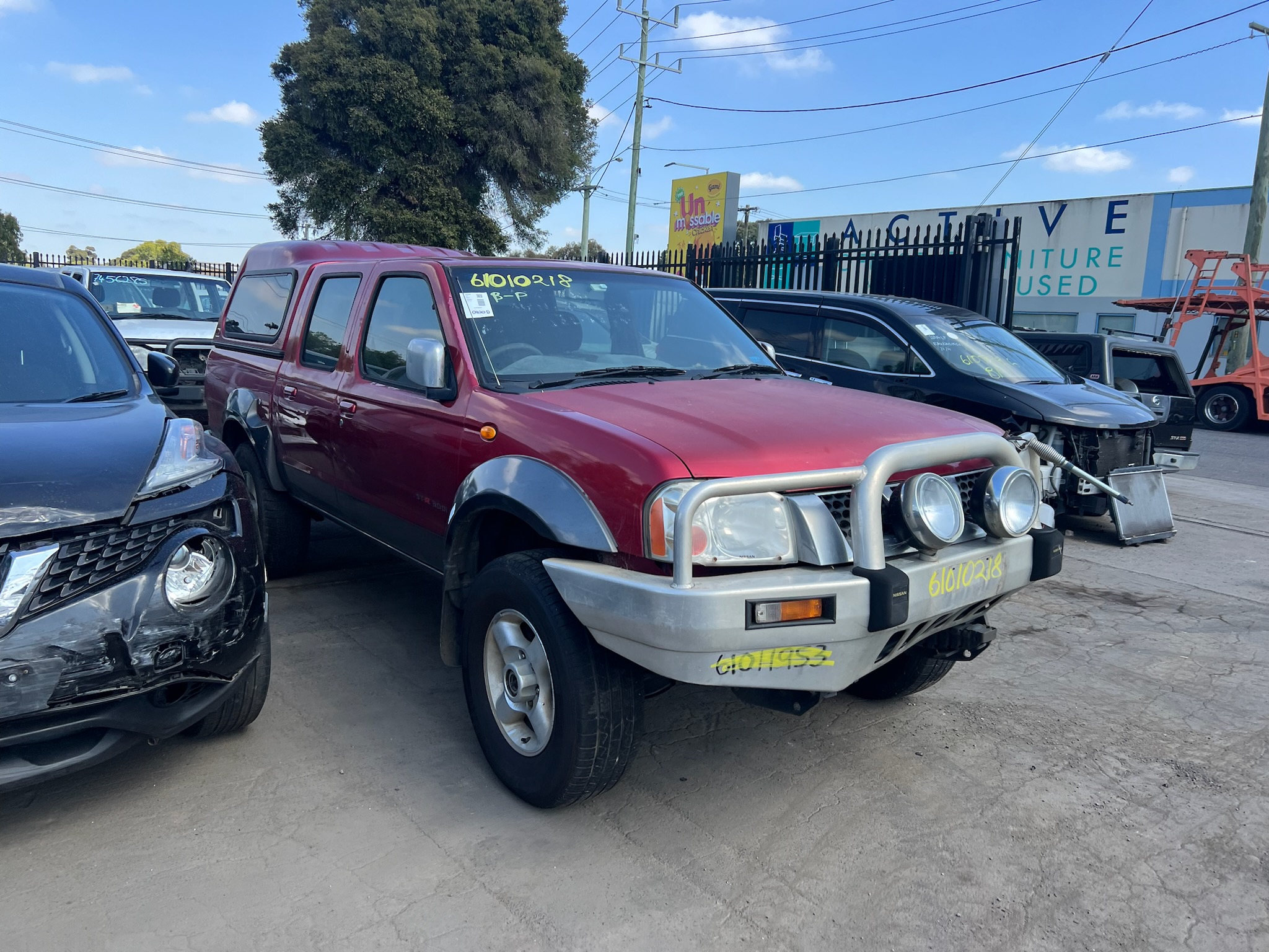 PARTS AVAILABLE TO SUIT NISSAN NAVARA D22 ST-R ZD30 TURBO DIESEL 4X4 RED 2005 WRECKING – ALL PARTS