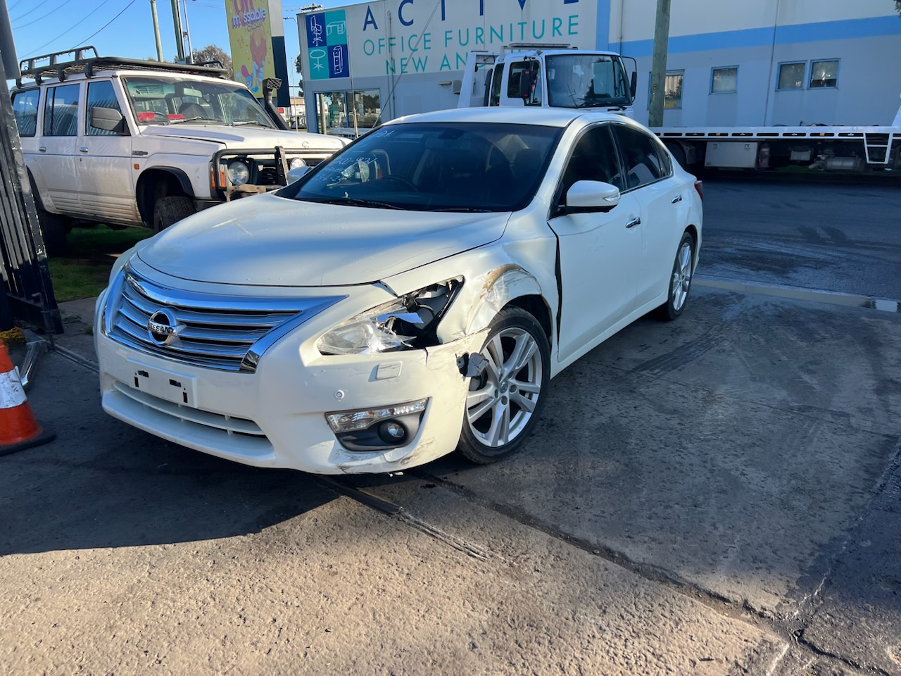 PARTING OUT NISSAN ALTIMA L33 Ti-S VQ35 V6 CVT AUTOMATIC WHITE 2015 WRECKING / PARTS FOR SALE