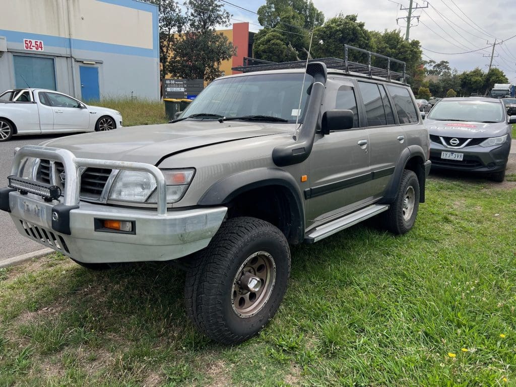 DISMANTLING NISSAN PATROL Y61 GU WAGON TB45 PETROL 6 CYL WRECKING ...