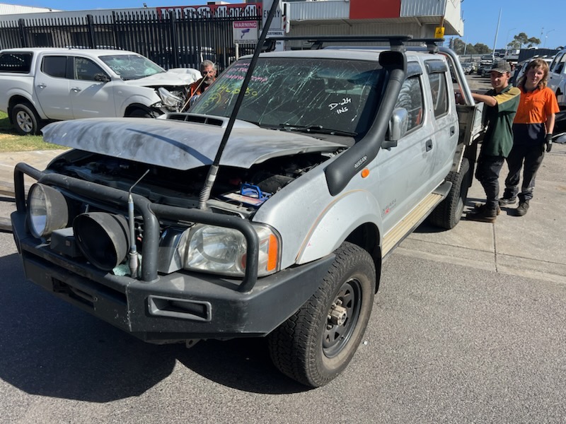 NISSAN NAVARA D22 DUALCAB YD25 ALLOY TRAY WRECKING / PARTS FOR SALE