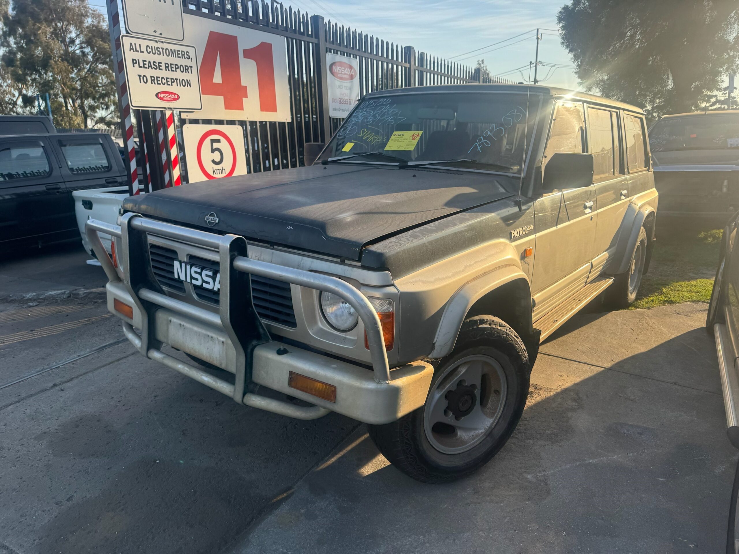 PARTS FOR SALE – NISSAN PATROL GQ WAGON WRECKING