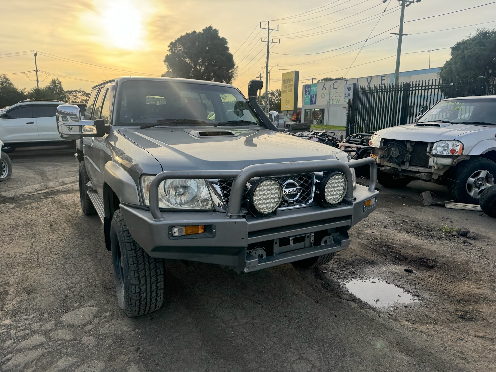 NISSAN PATROL Y61 S4 GU WAGON ZD30 TURBO DIESEL GREY WRECKING