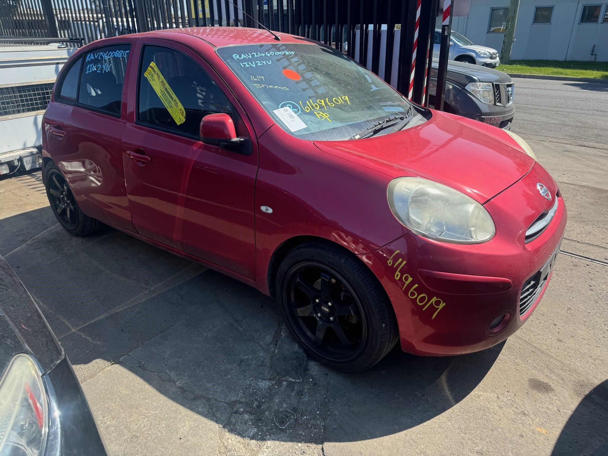 NISSAN MICRA K13 RED 1.2 & 1.5 IN STOCK WRECKING