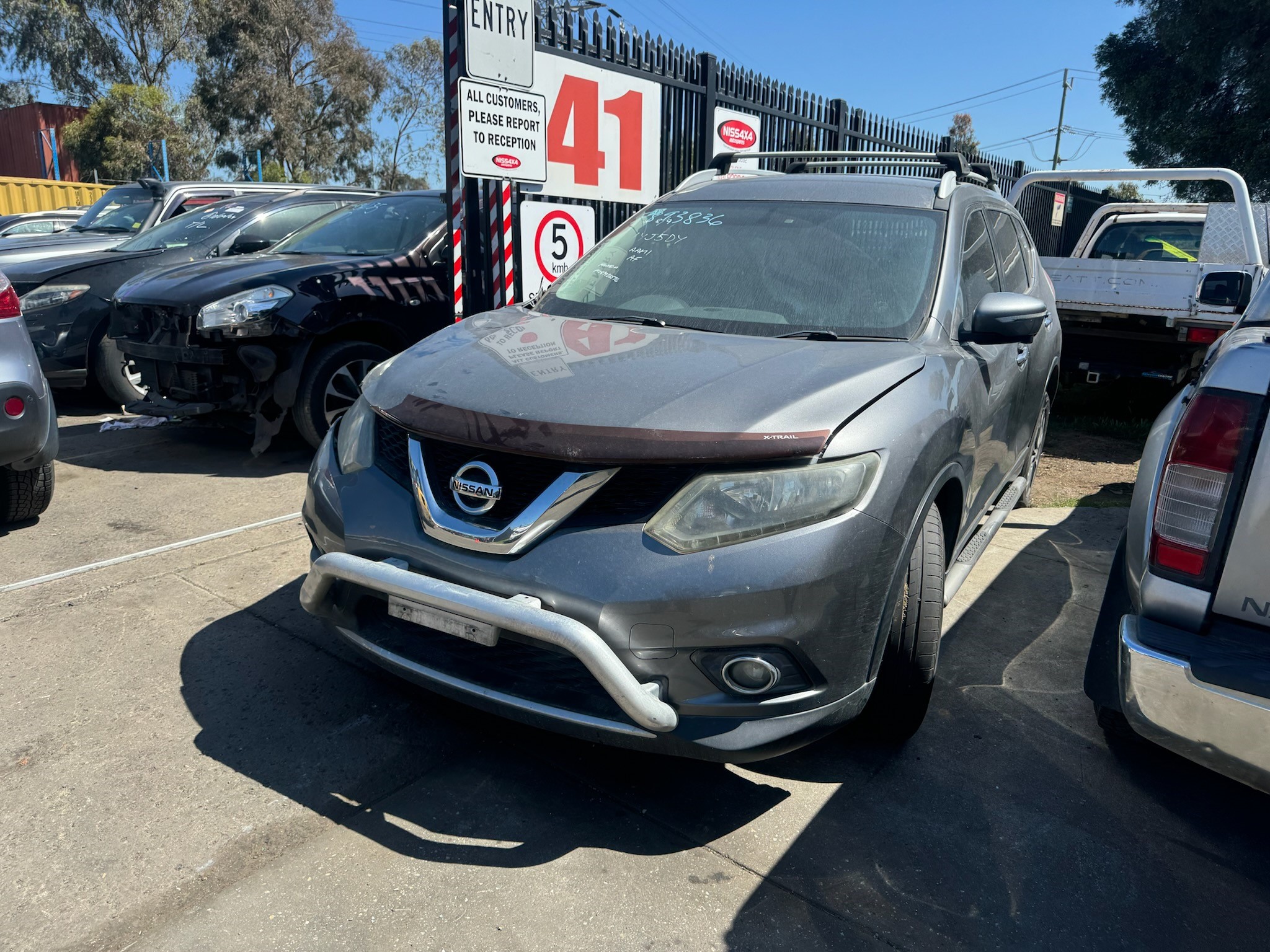 NISSAN X-TRAIL T32 ST-L NTREK AUTO 4X4 GREY 2016 WRECKING