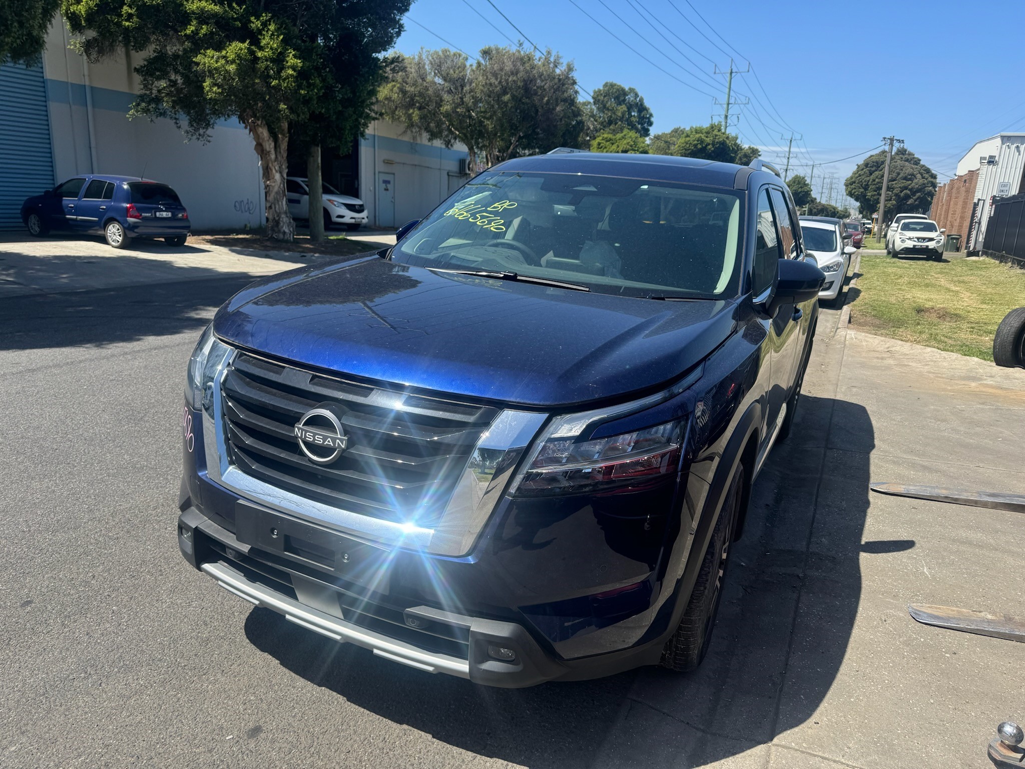 2024 NISSAN PATHFINDER R53 VQ35 V6 AUTO 9 SPEED 4X4 BLUE WRECKING