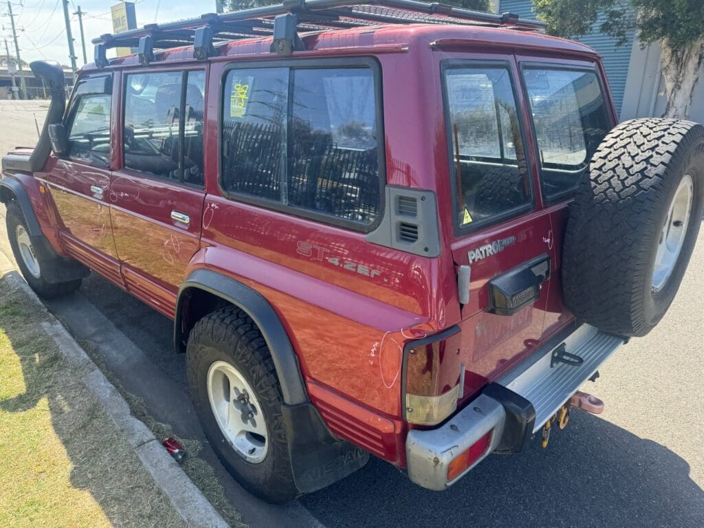 NISSAN PATROL Y60 GQ TB42 EFI 1996 RED - TB42 turbo maintenance