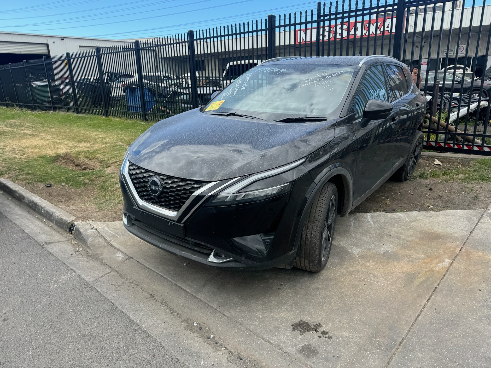 NISSAN QASHQAI J12 BLACK 2024 – WRECKING