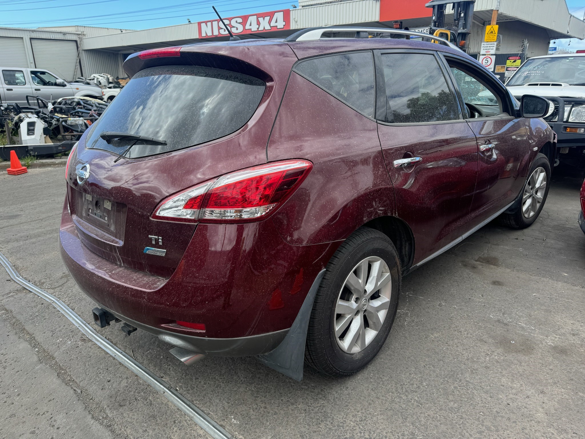 NISSAN MURANO Z51 Ti CVT AUTO VQ35 V6 AWD 2012 WRECKING 