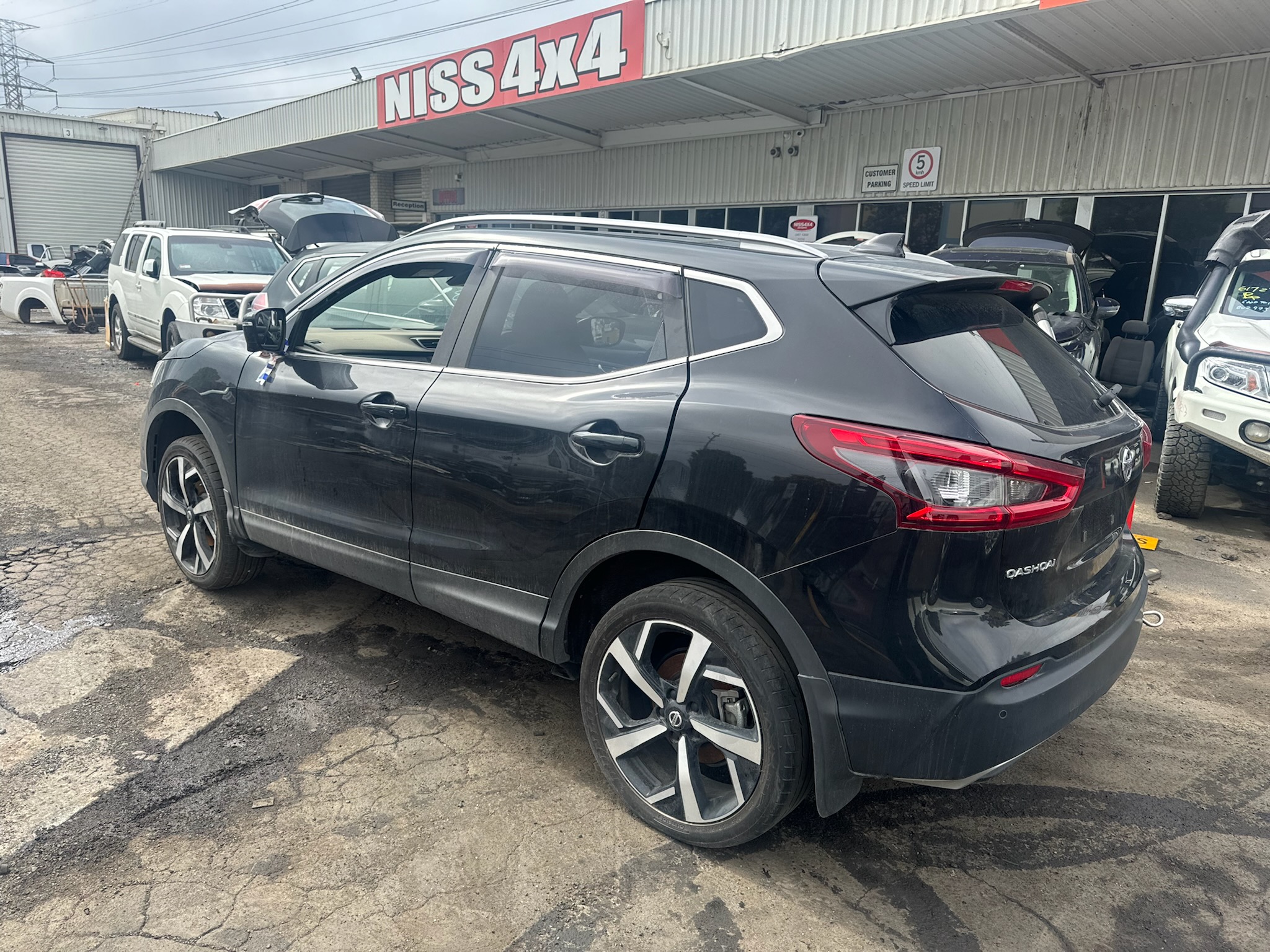 NISSAN QASHQAI J11 Ti MR20 2019 BLACK WRECKING