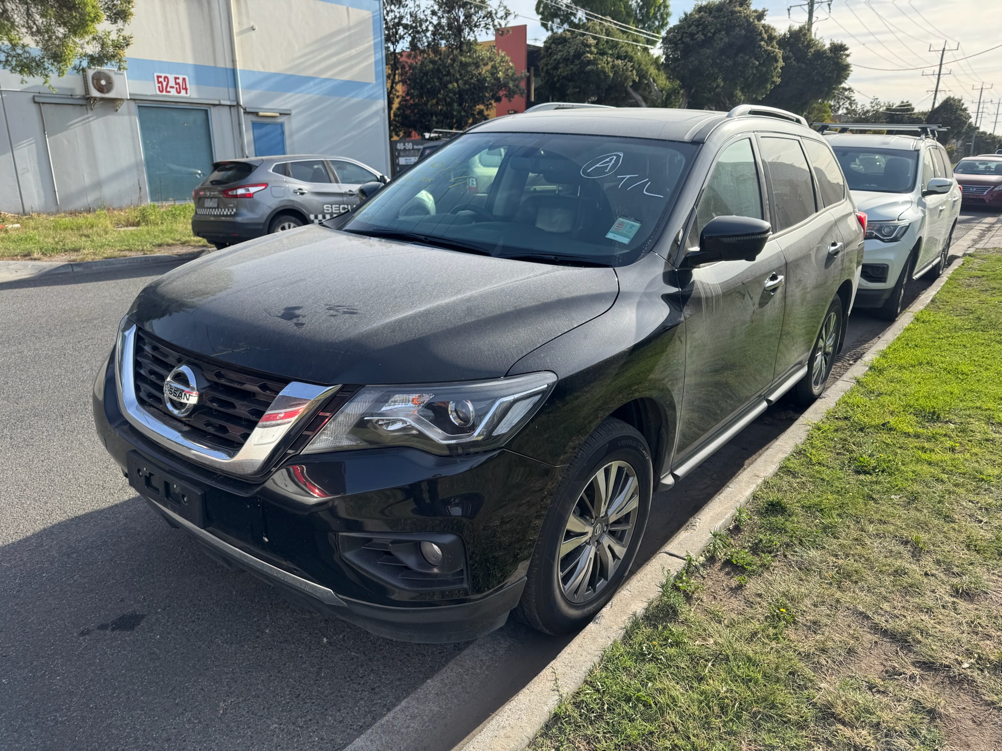  NISSAN PATHFINDER R52 ST-L VQ35 V6 AUTO BLACK 2020 WRECKING