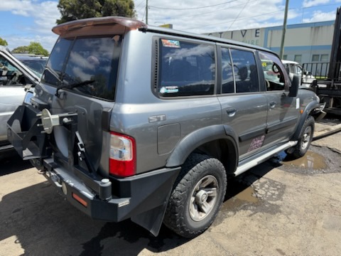 NISSAN PATROL Y61 GU WAGON ZD30 DIESEL GREY WRECKING