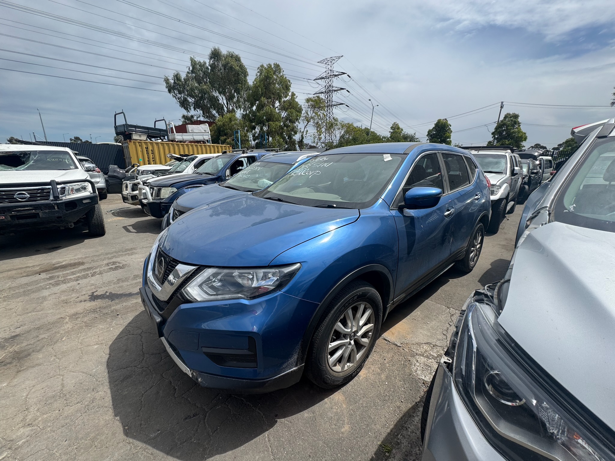 NISSAN X-TRAIL T32 ST 4X4 QR25  2020 BLUE WRECKING