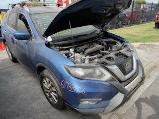 NISSAN XT-RAIL T32 QR25 AUTO BLUE 2020 WRECKING