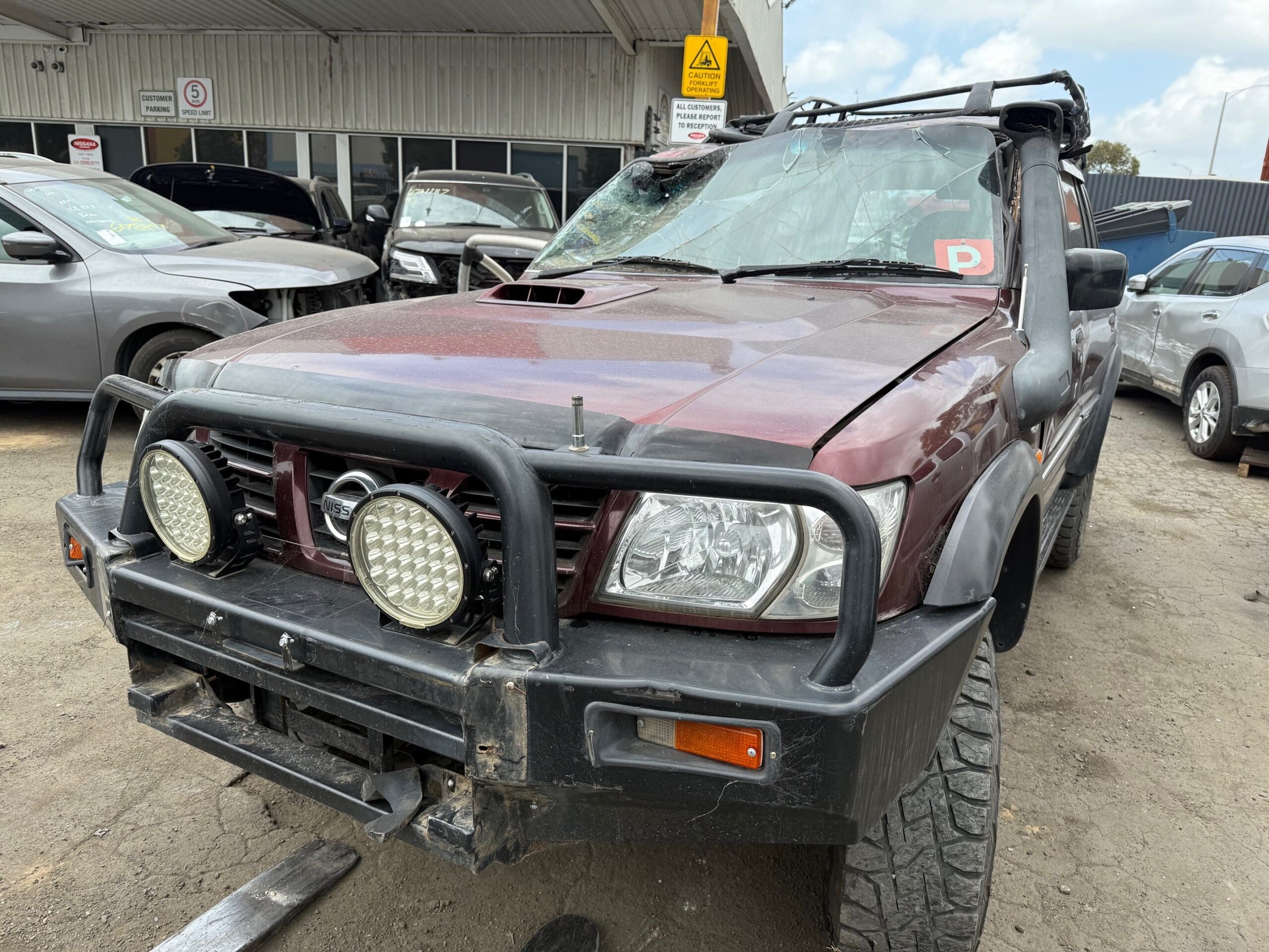 NISSAN PATROL Y61 ZD30 DIESEL WRECKING