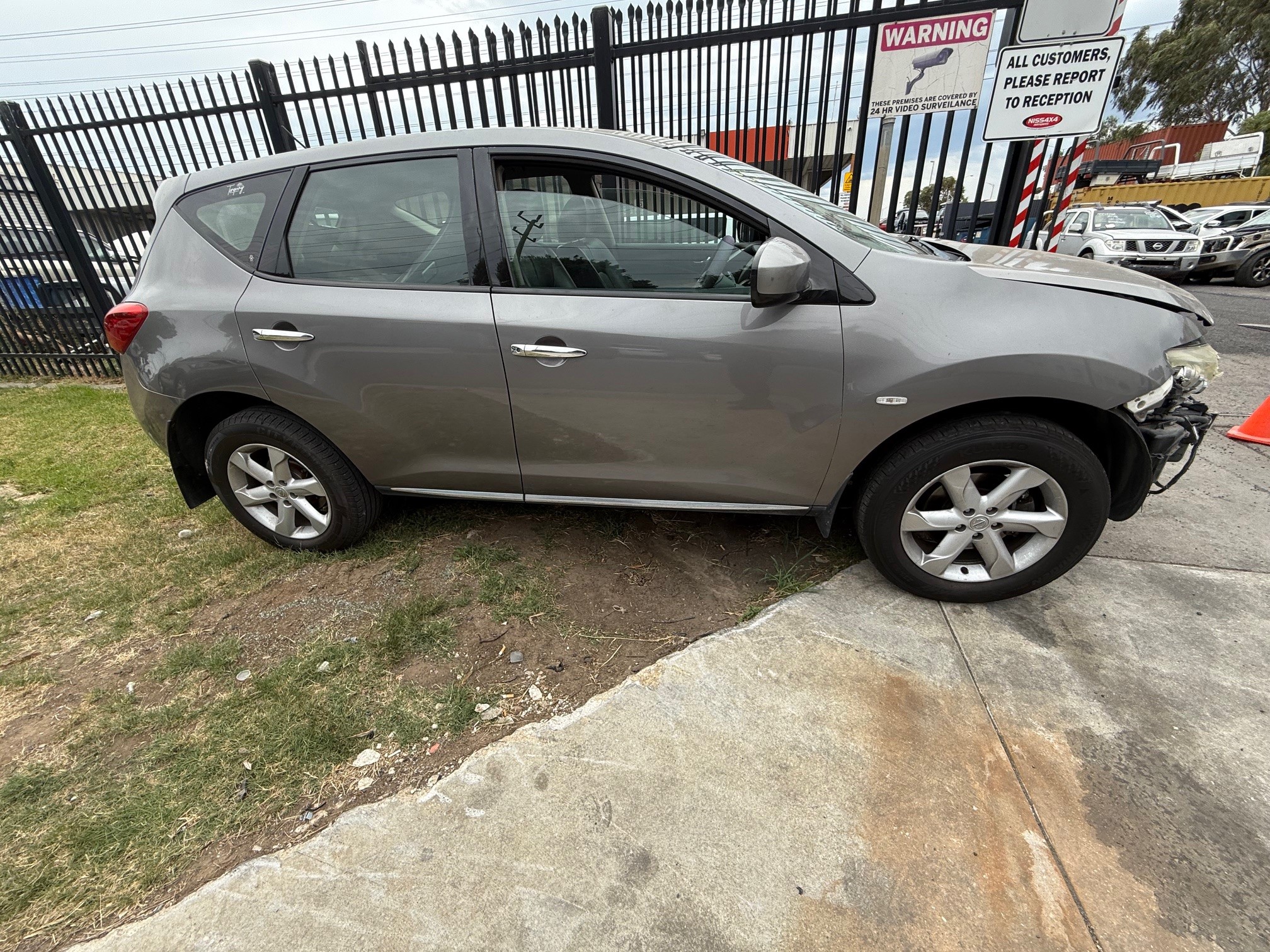  NISSAN MURANO Z51 VQ35 AUTO AWD GREY – WRECKING