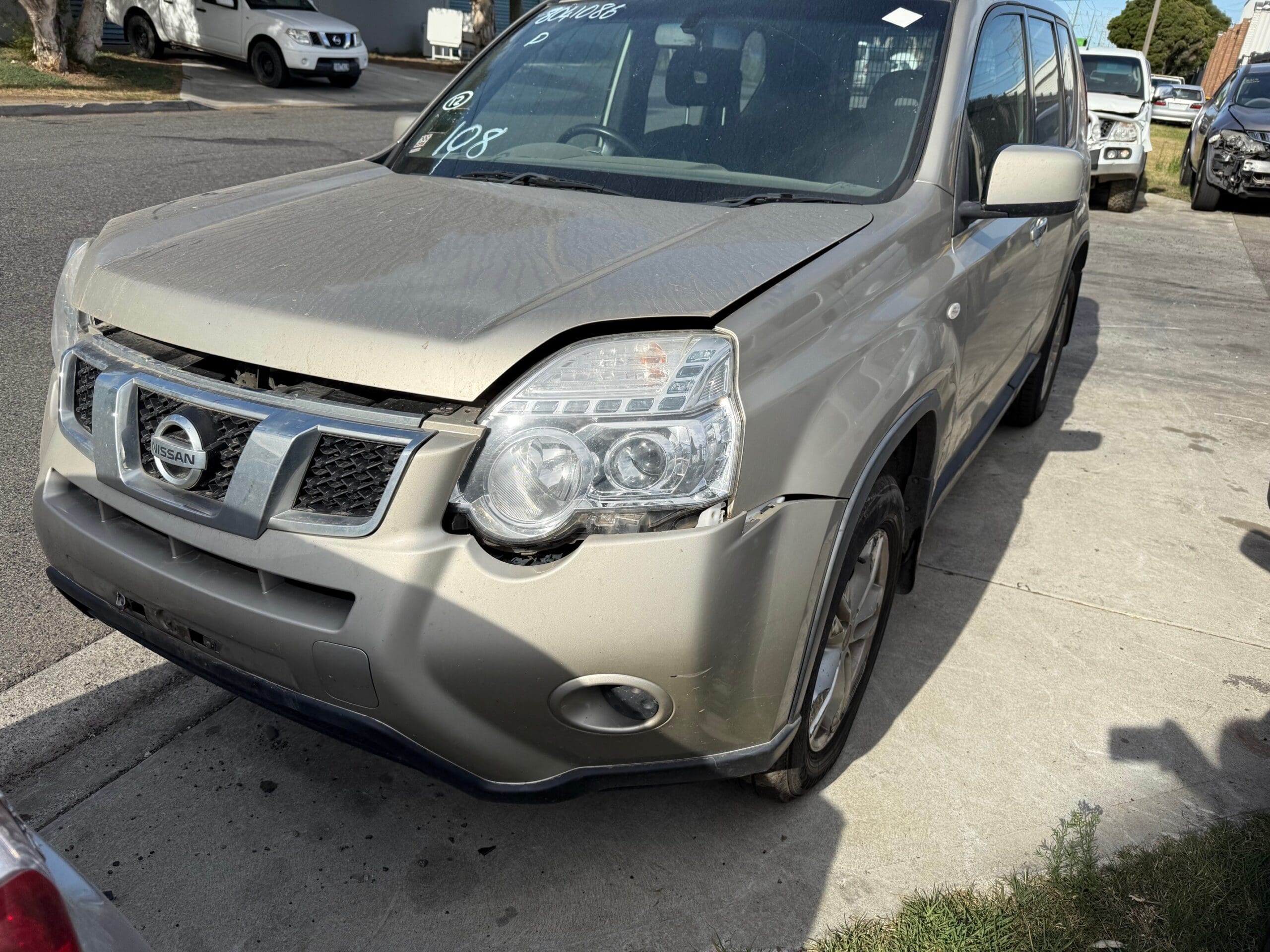 NISSAN X-TRAIL T31 SERIES 2 GOLD 2012 WRECKING