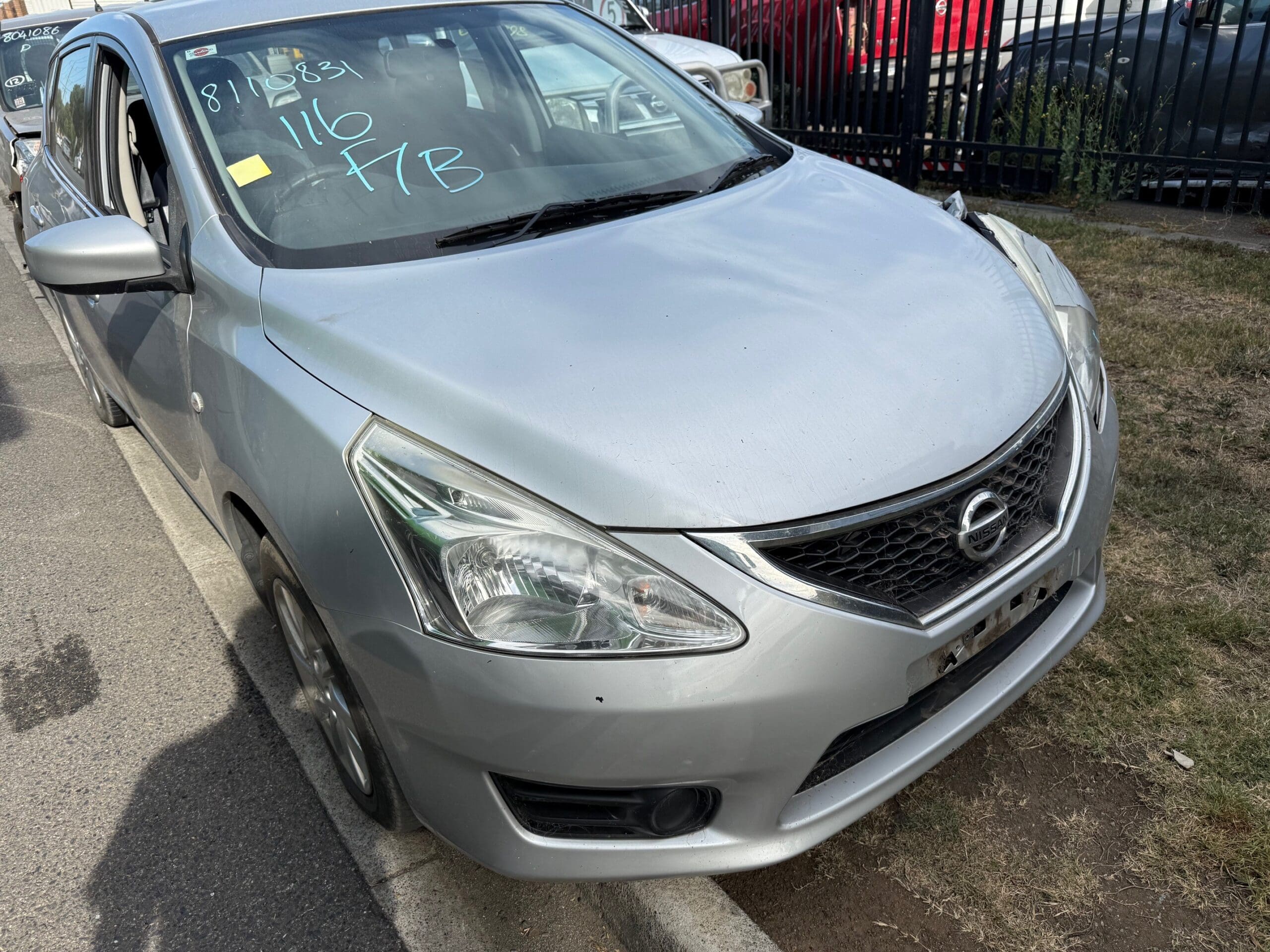NISSAN PULAR C12 ST AUTO HATCH 1.8 SILVER WRECKING