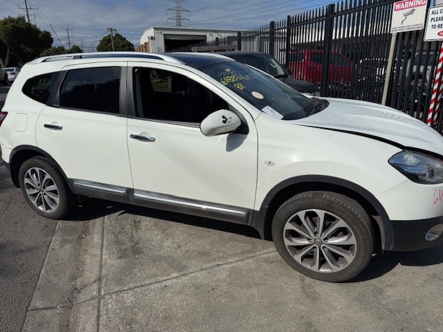 NISSAN DUALIS J10 +2 SEVEN SEATER MR20 PETROL WHITE WRECKING