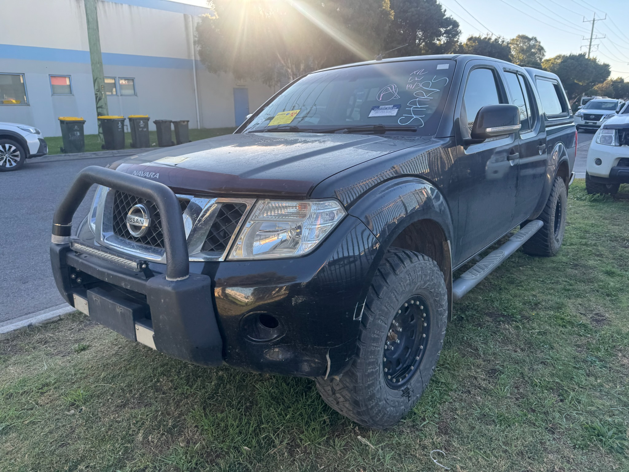 NISSAN NAVARA D40 VSK SPAIN BLACK WRECKING
