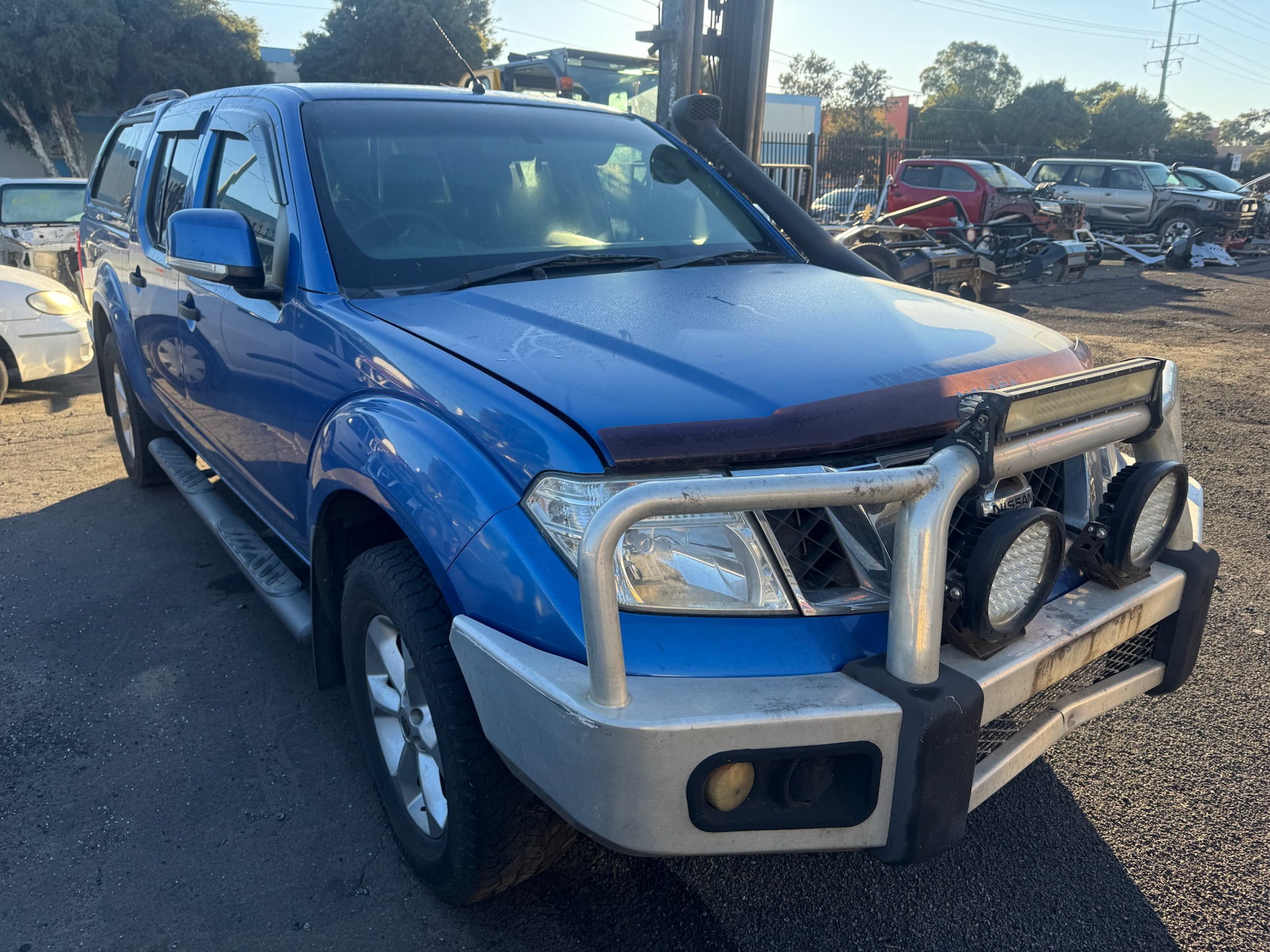 NISSAN NAVARA D40 ST VSK SPAIN BLUE WRECKING