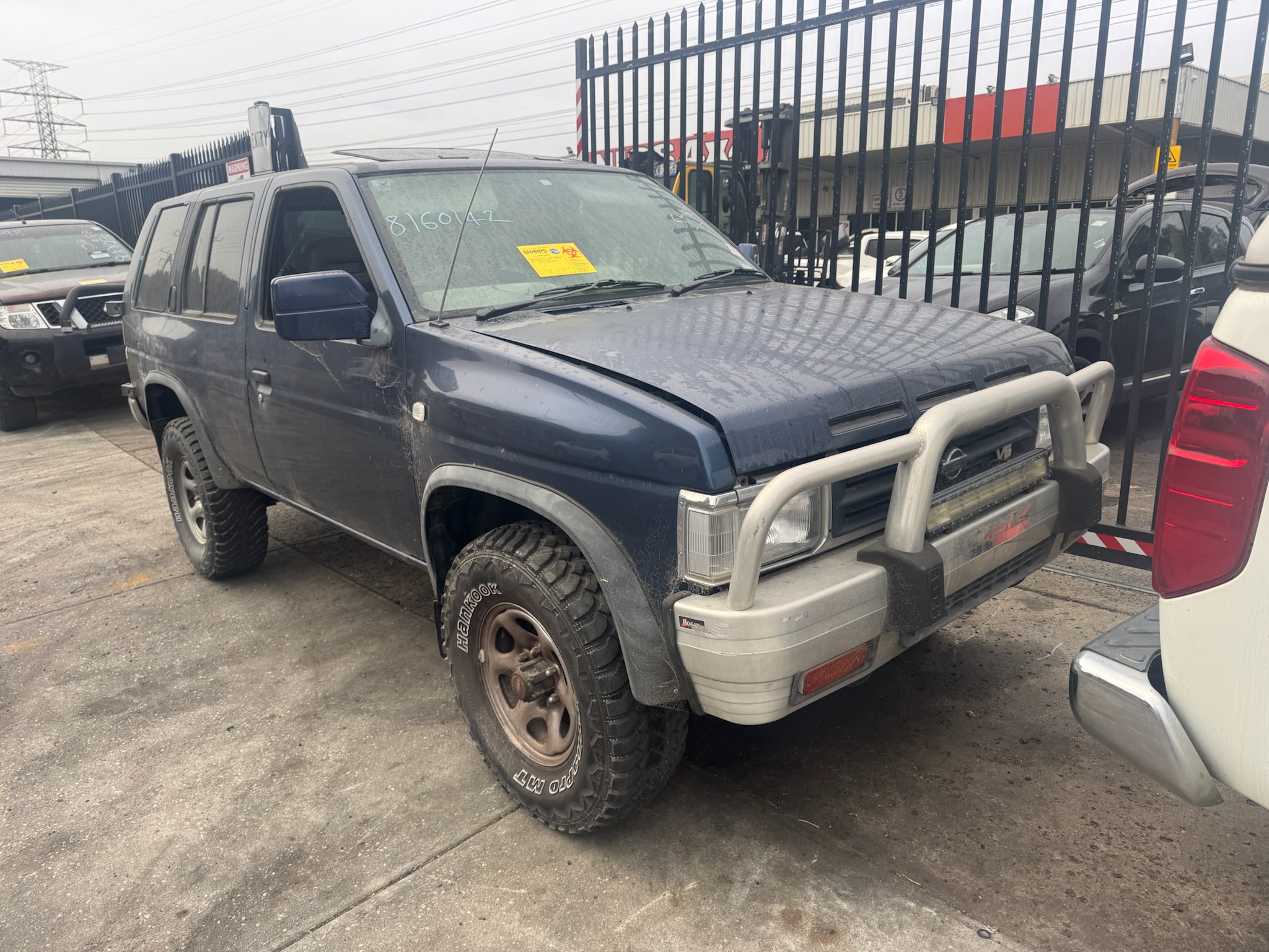 NISSAN PATHFINDER D21 VG30 V6 AUTO 4×4 2 DOOR 1991 WRECKING