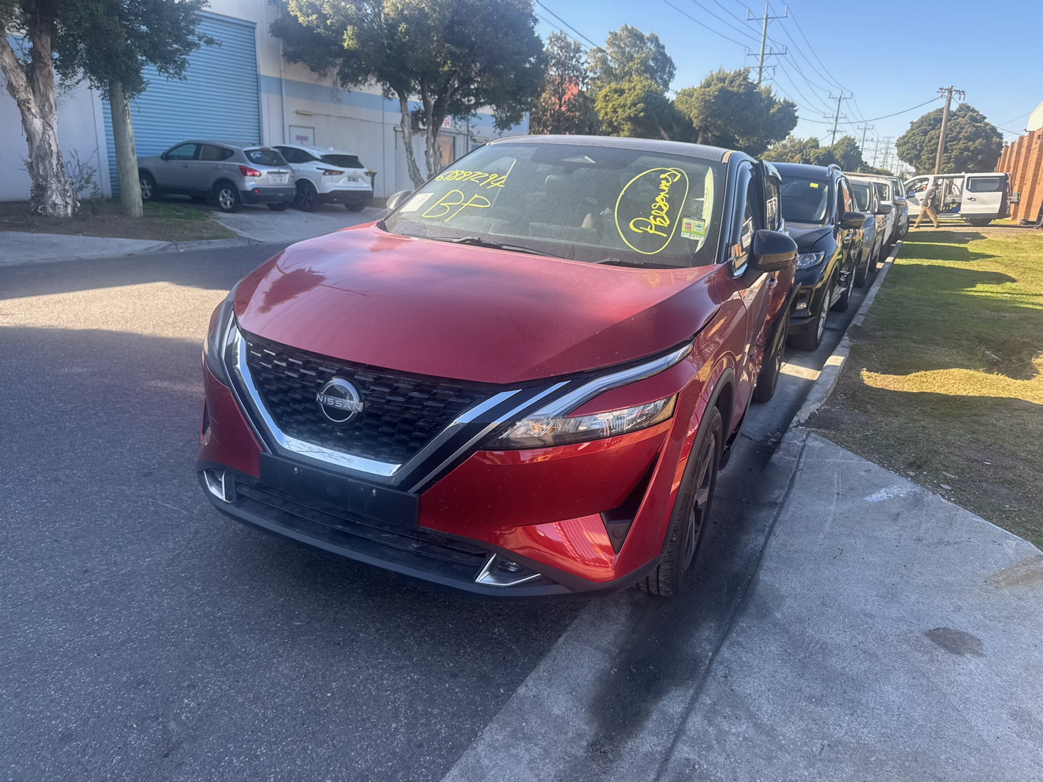 NISSAN QASHQAI J12 HR13 TURBO AUTO RED WRECKING