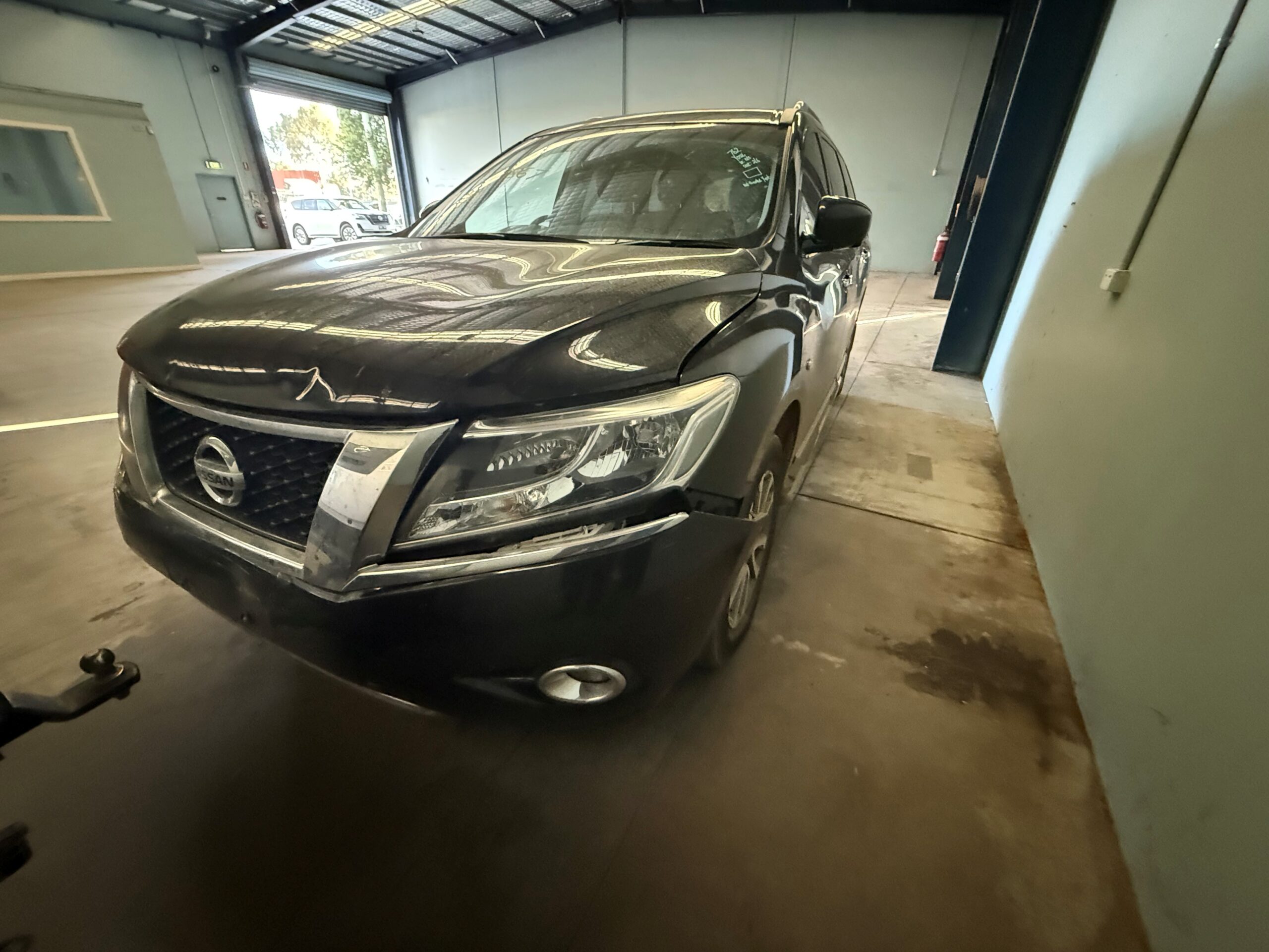 NISSAN PATHFINDER R52 ST-L BLACK 2016 WRECKING