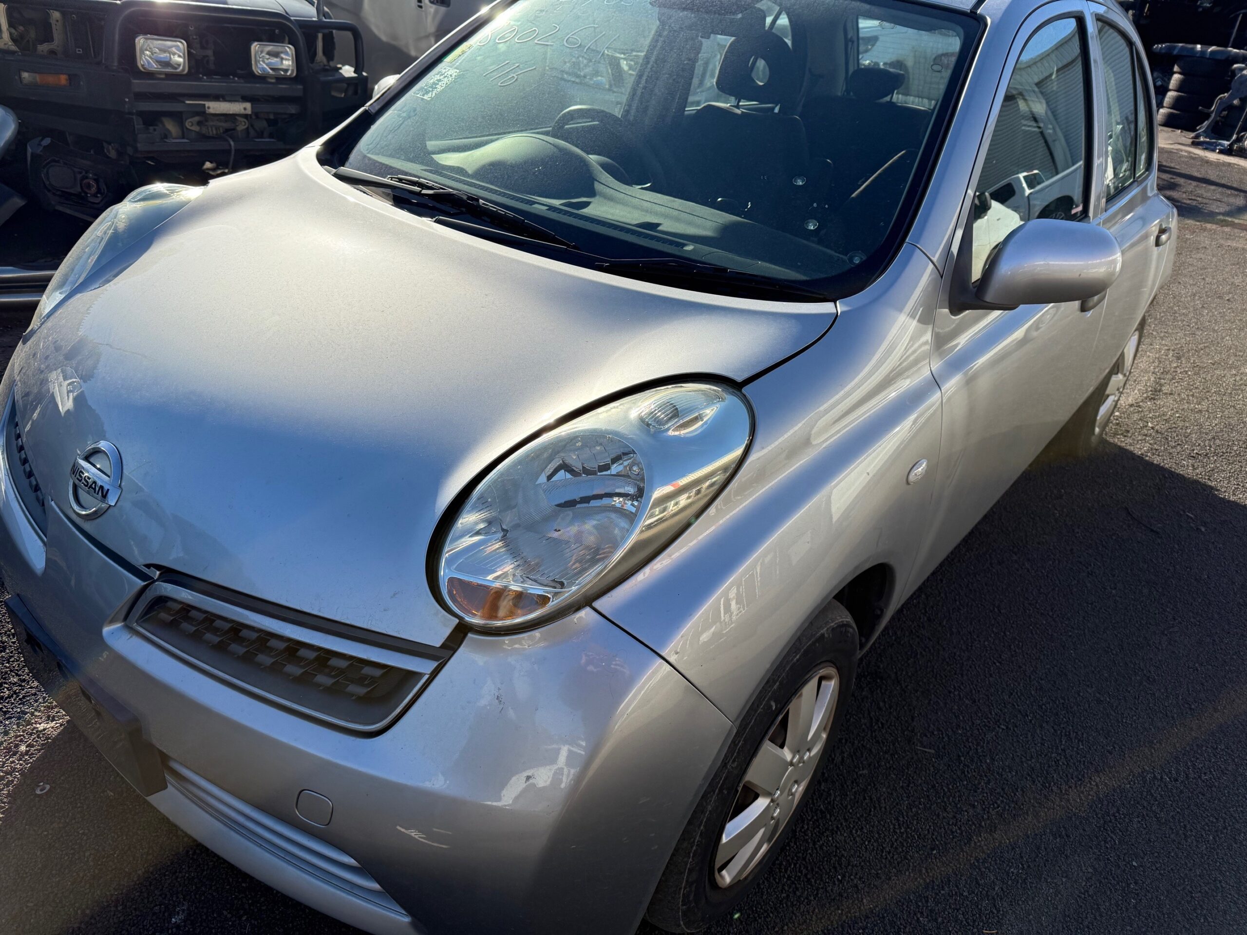 NISSAN MICRA K12 1.4 AUTO HATCH SILVER WRECKING