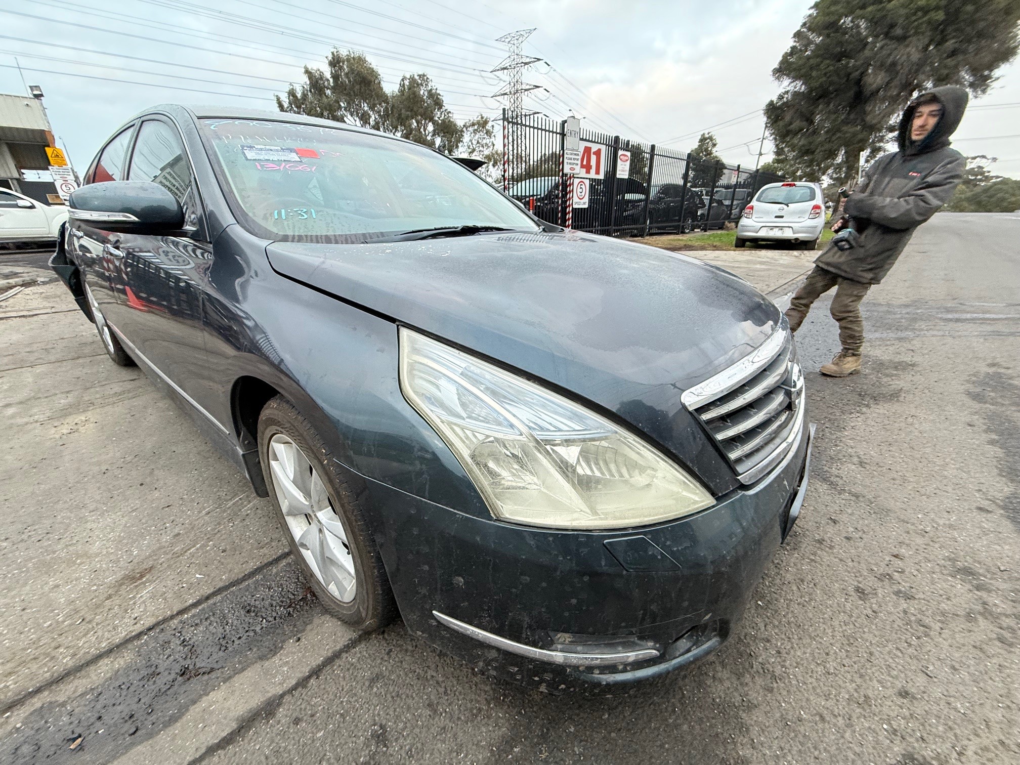 NISSAN MAXIMA J32 BLUE WRECKING