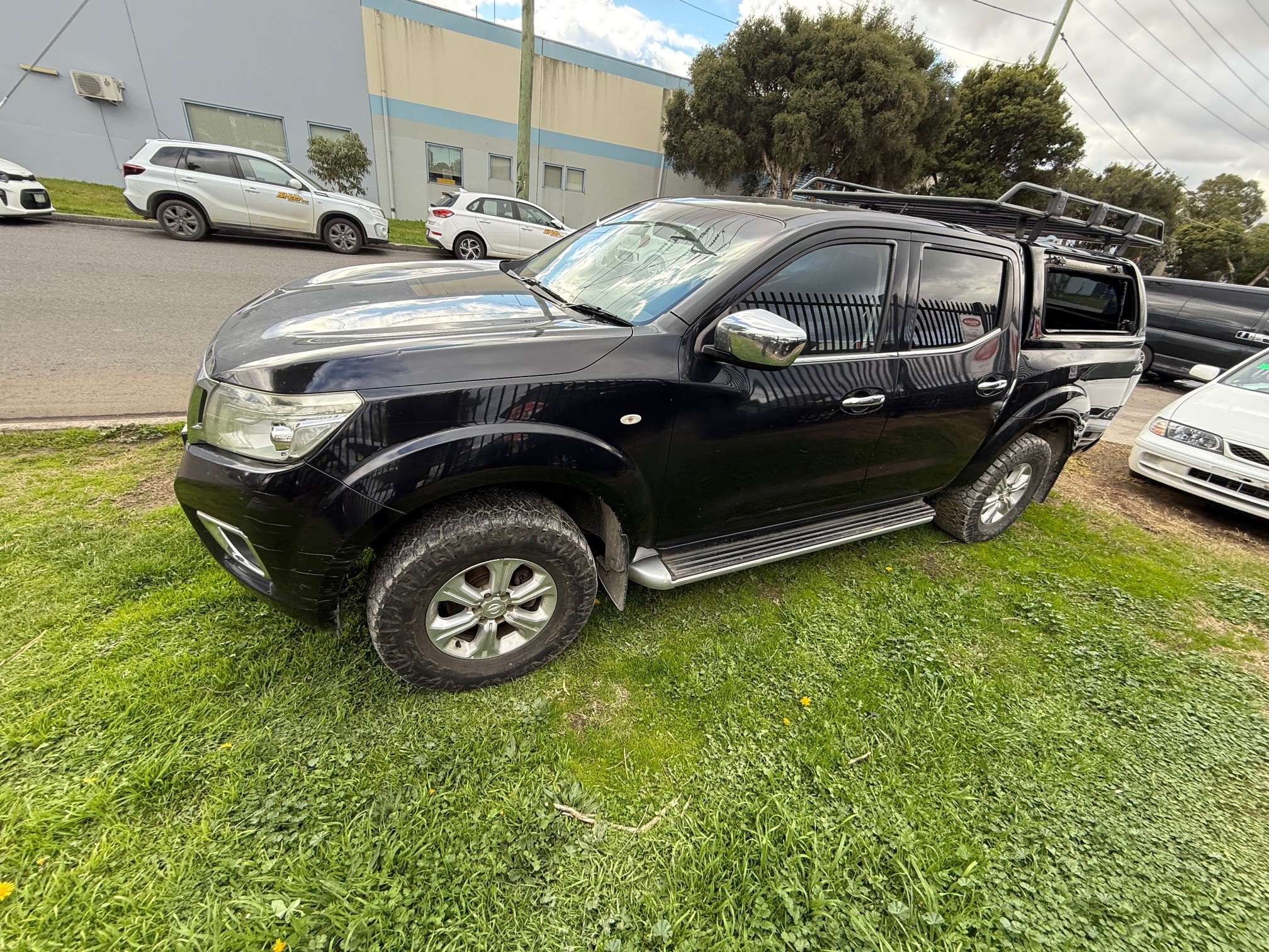NISSAN NAVARA D23 NP300 ST BLACK CANOPY 2018 WRECKING