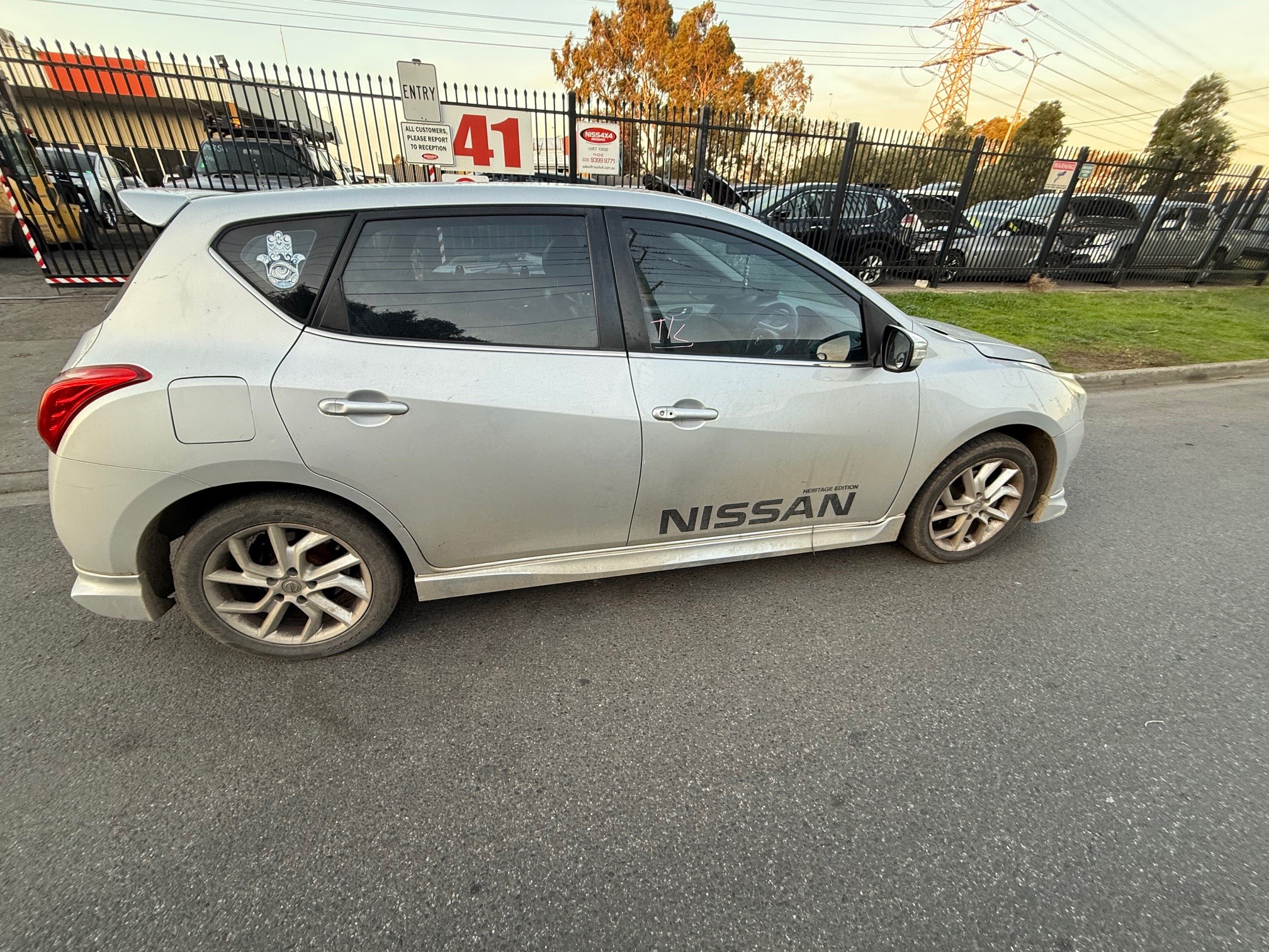 NISSAN PULSAR C12 SSS DIG TURBO SILVER 2015 WRECKING