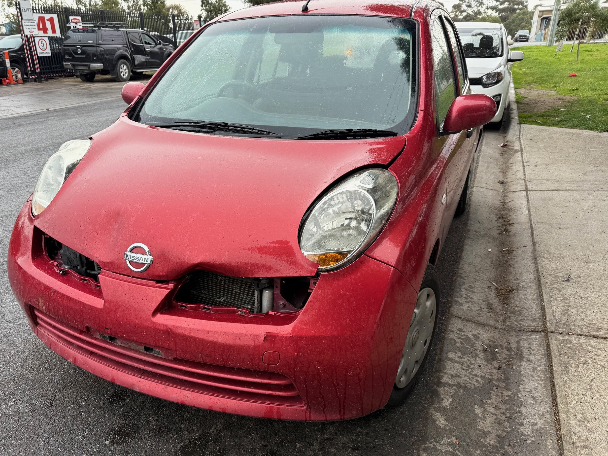 NISSAN MICRA K12 1.2 AUTO RED WRECKING