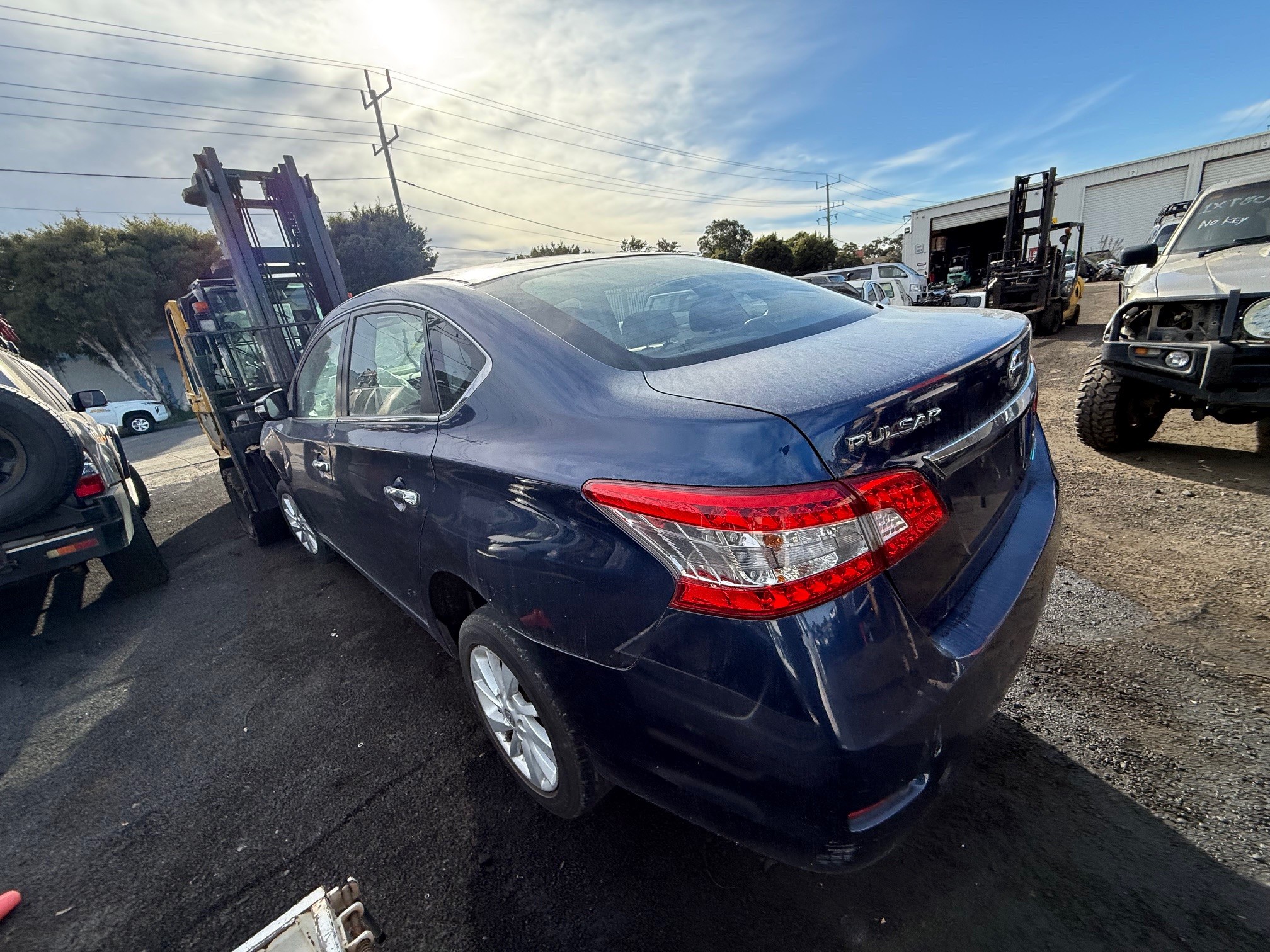 NISSAN PULSAR B17 1.8 MRA8 CVT AUTO BLUE WRECKING