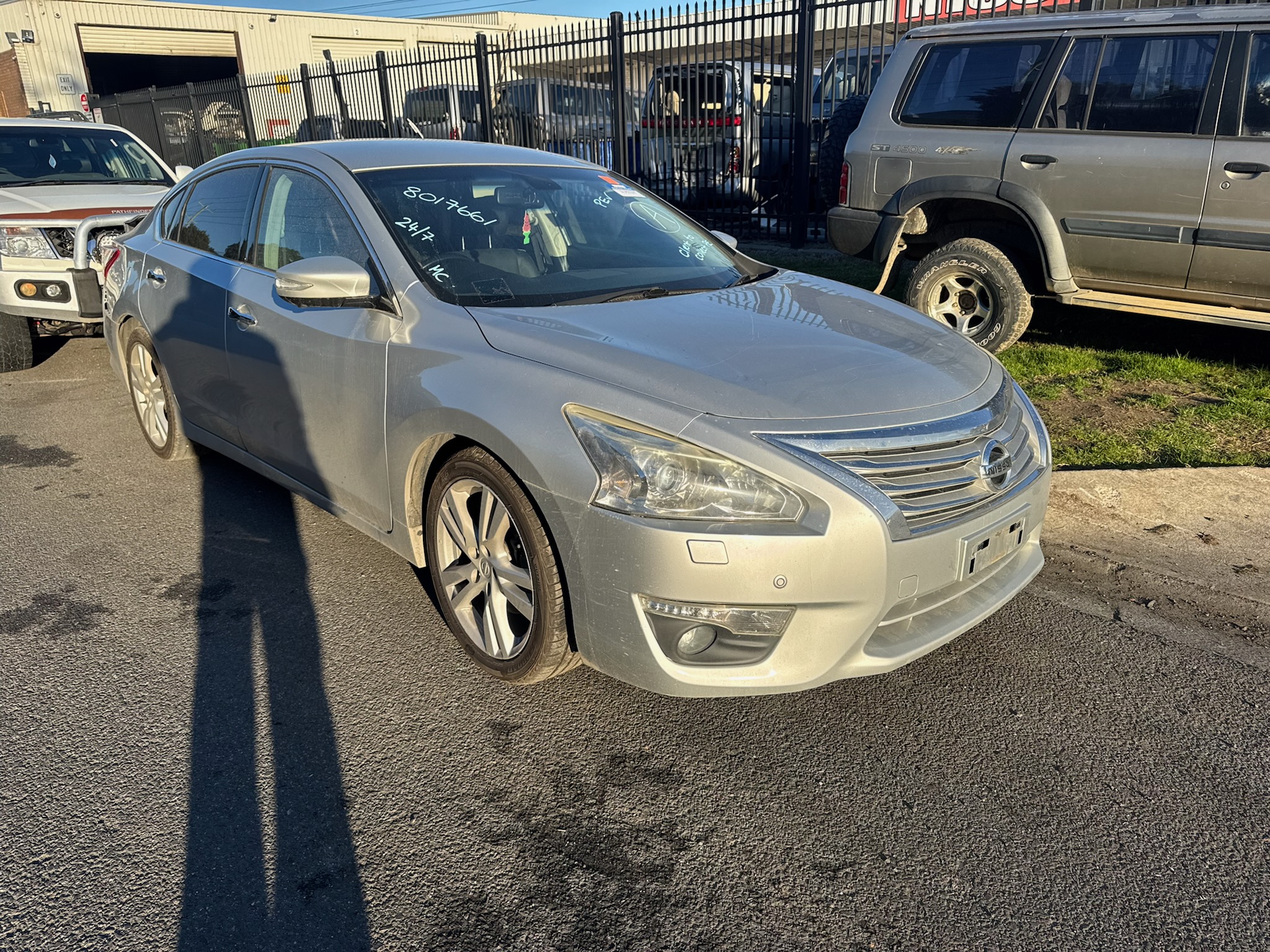 NISSAN ALTIMA L33 Ti-S VQ35 V6 AUTO SILVER WRECKING