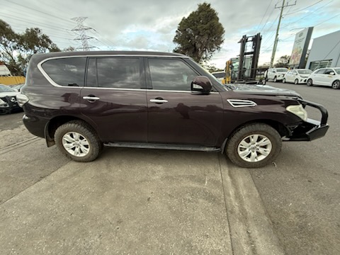 NISSAN PATROL Y62 ST-L VK56 V8 2015 WRECKING