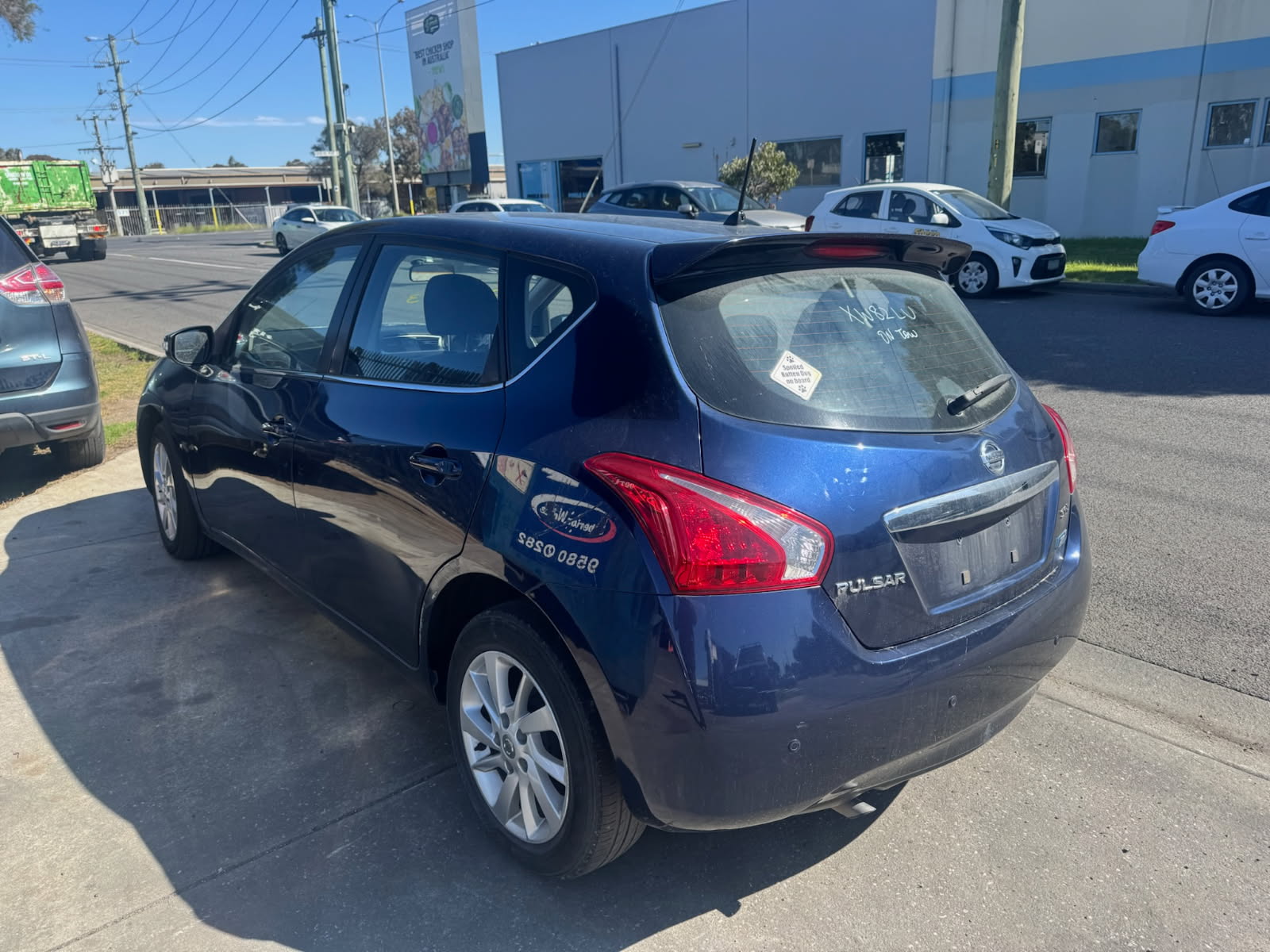 NISSAN PULSAR C12 ST-L 1.8 CVT AUTO BLUE WRECKING