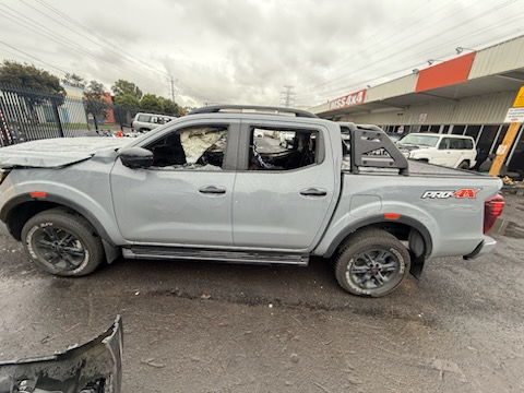 NISSAN NAVARA D23 PRO4X S5 YS23 TWIN TURBO GREY 2023 WRECKING