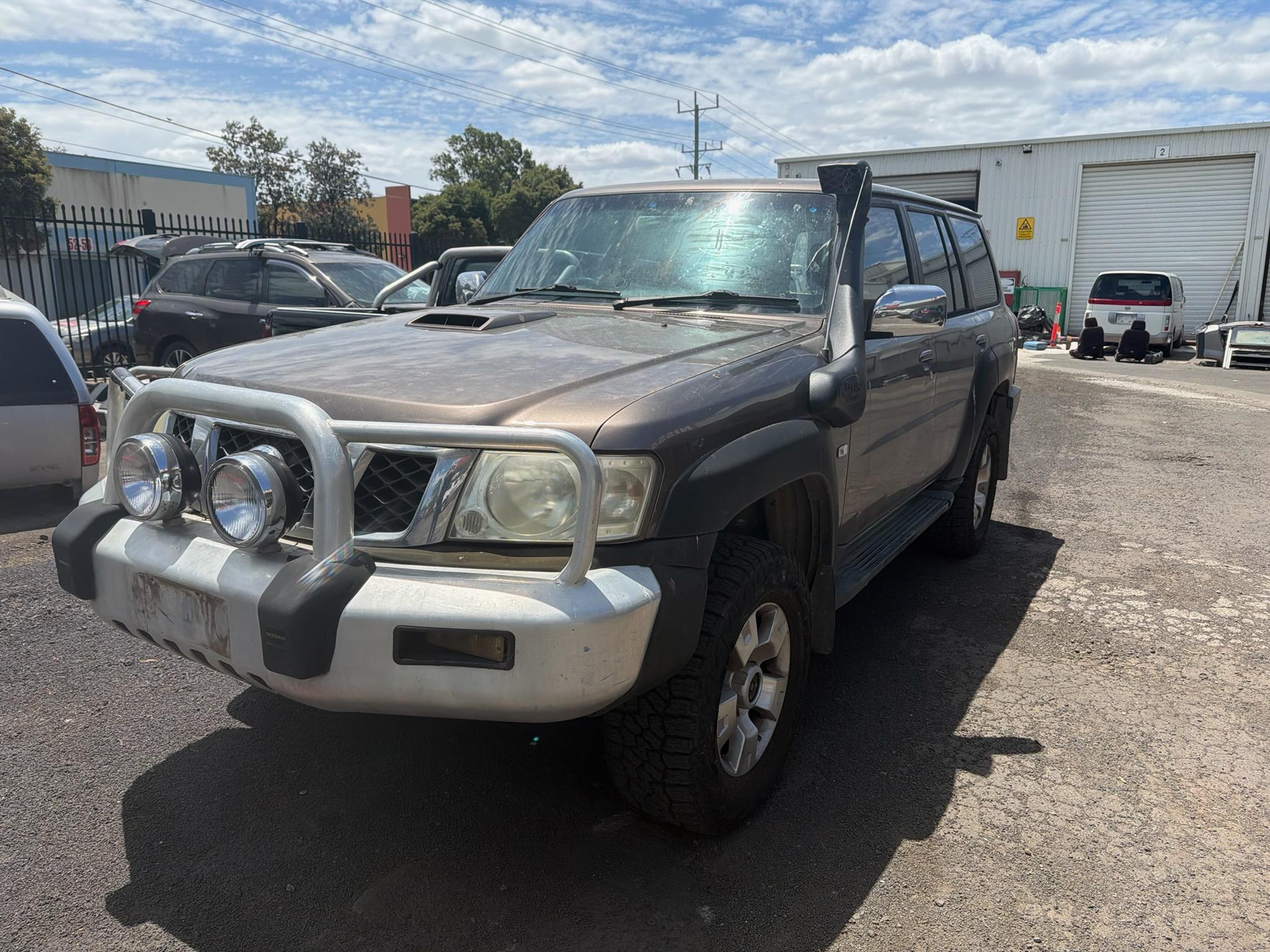 NISSAN PATROL Y61 GU S4 ZD30 DIESEL WAGON GREY WRECKING