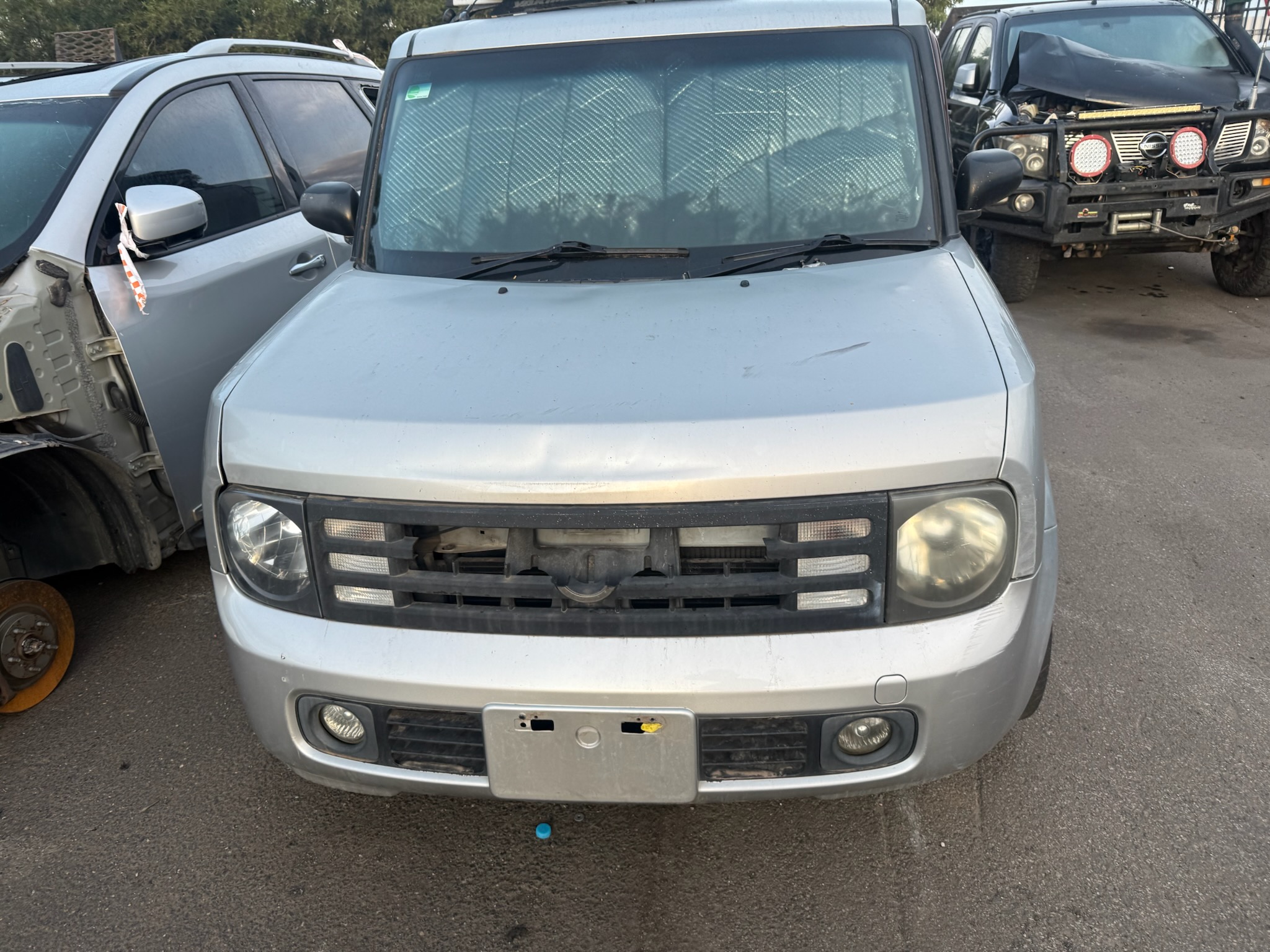 NISSAN CUBE Z11 SILVER WRECKING 2002 TO 2008