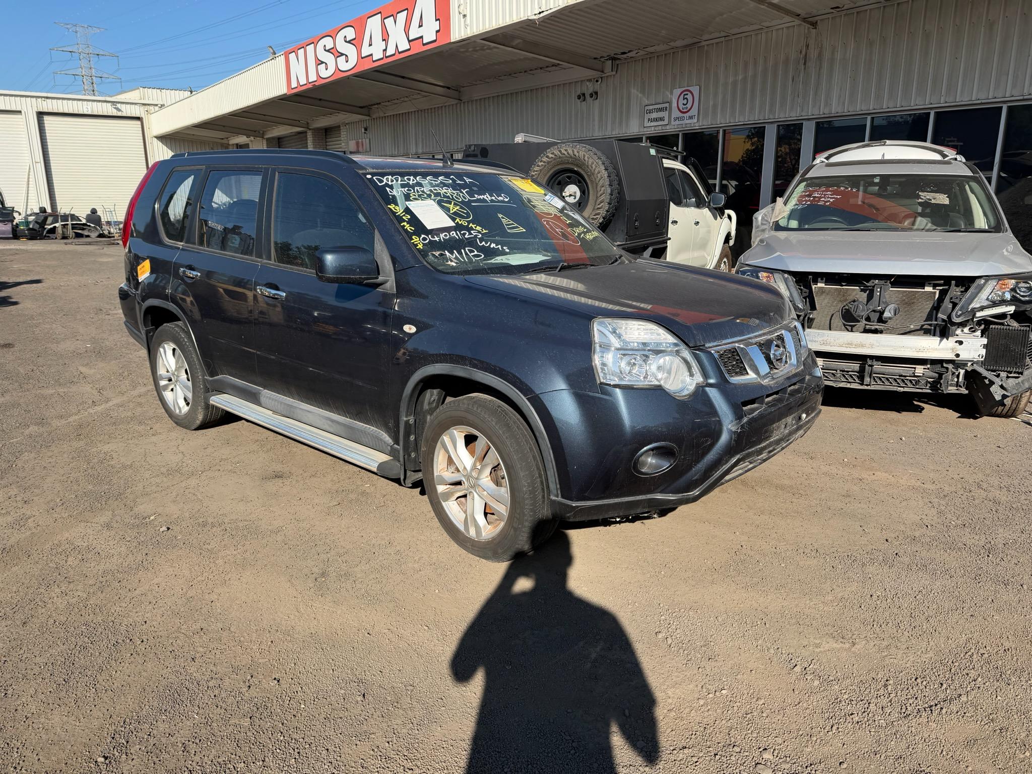 NISSAN X-TRAIL T31 Ti QR25 AUTO BLUE 2012 WRECKING