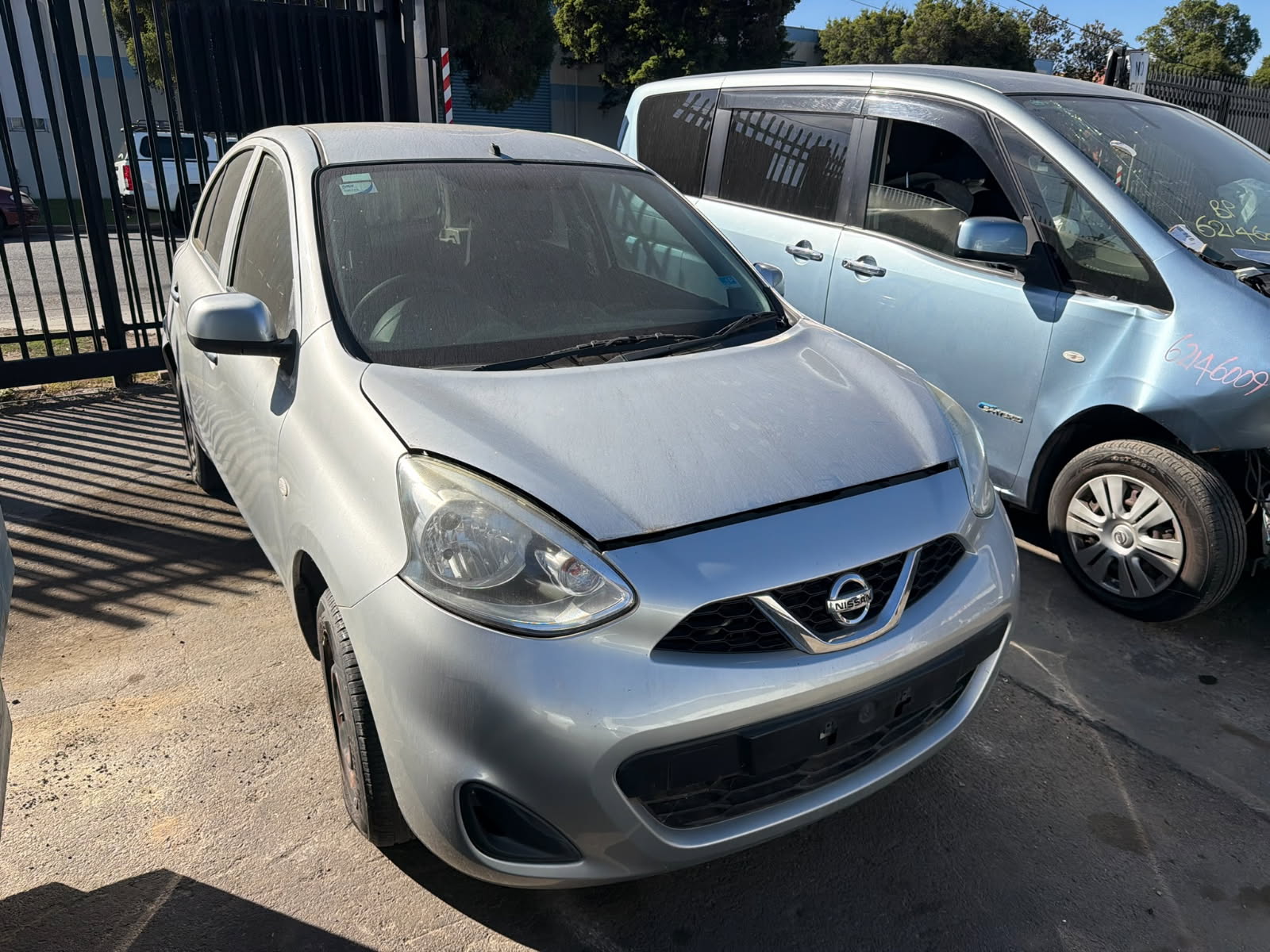 NISSAN MICRA K13 1.5 AUTO 2016 SILVER WRECKING