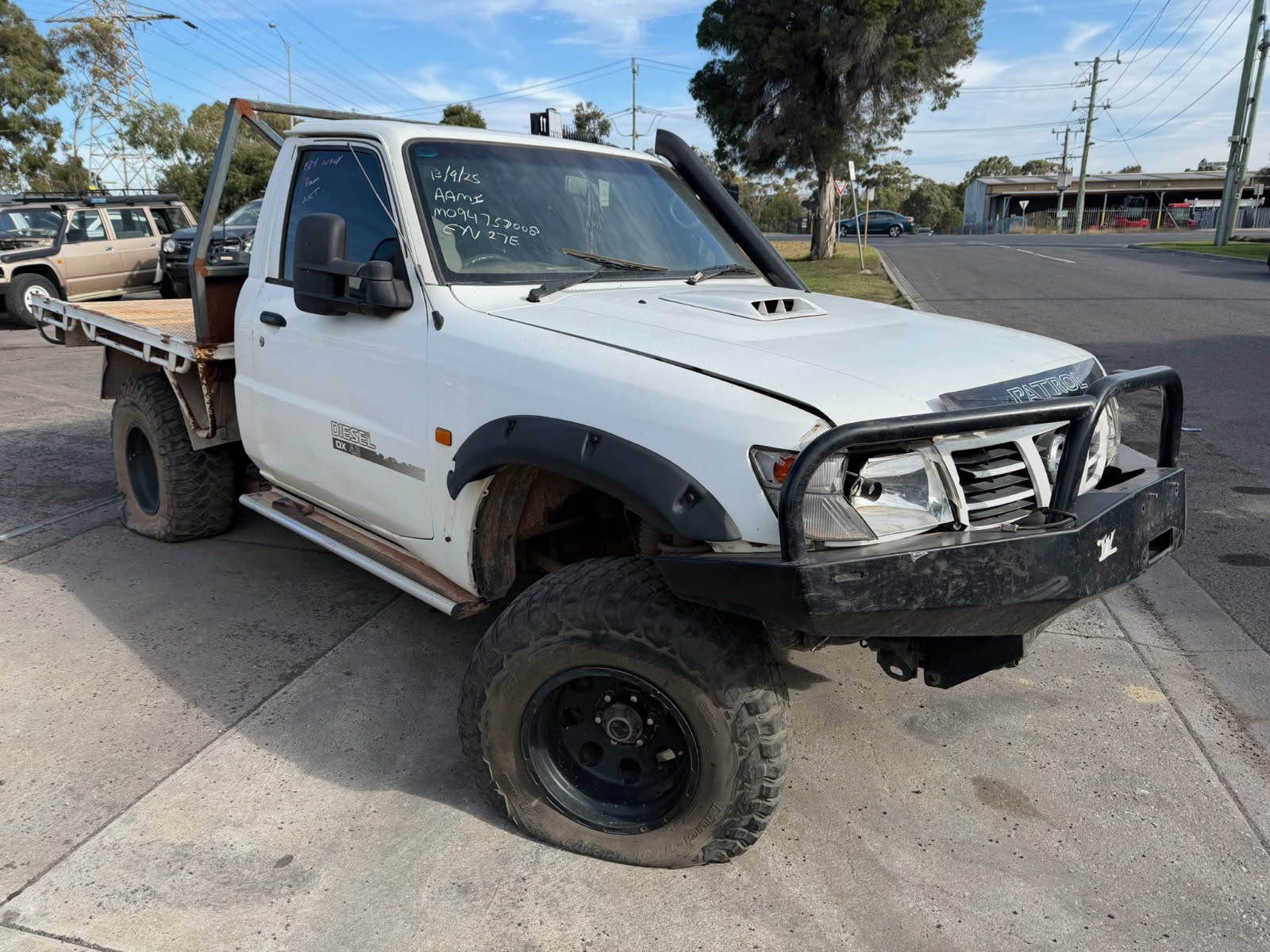 NISSAN PATROL Y61 GU CAB CASSIS UTE TD42 DIESEL