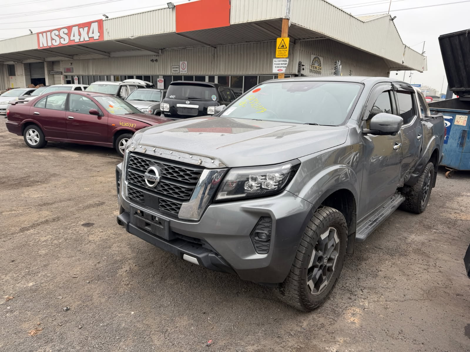 NISSAN NAVARA D23 YS23 TWIN TURBO S5 LEATHER SEATS WRECKING