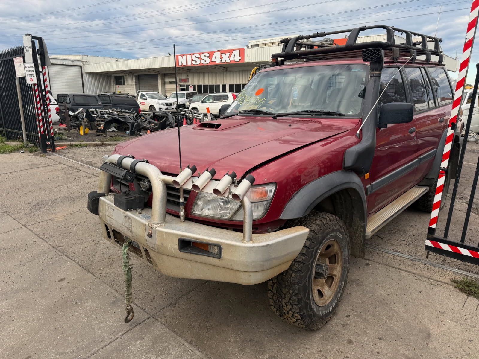 NISSAN PATROL Y61 GU WAGON RD28 DIESEL RED WRECKING 97 – 99
